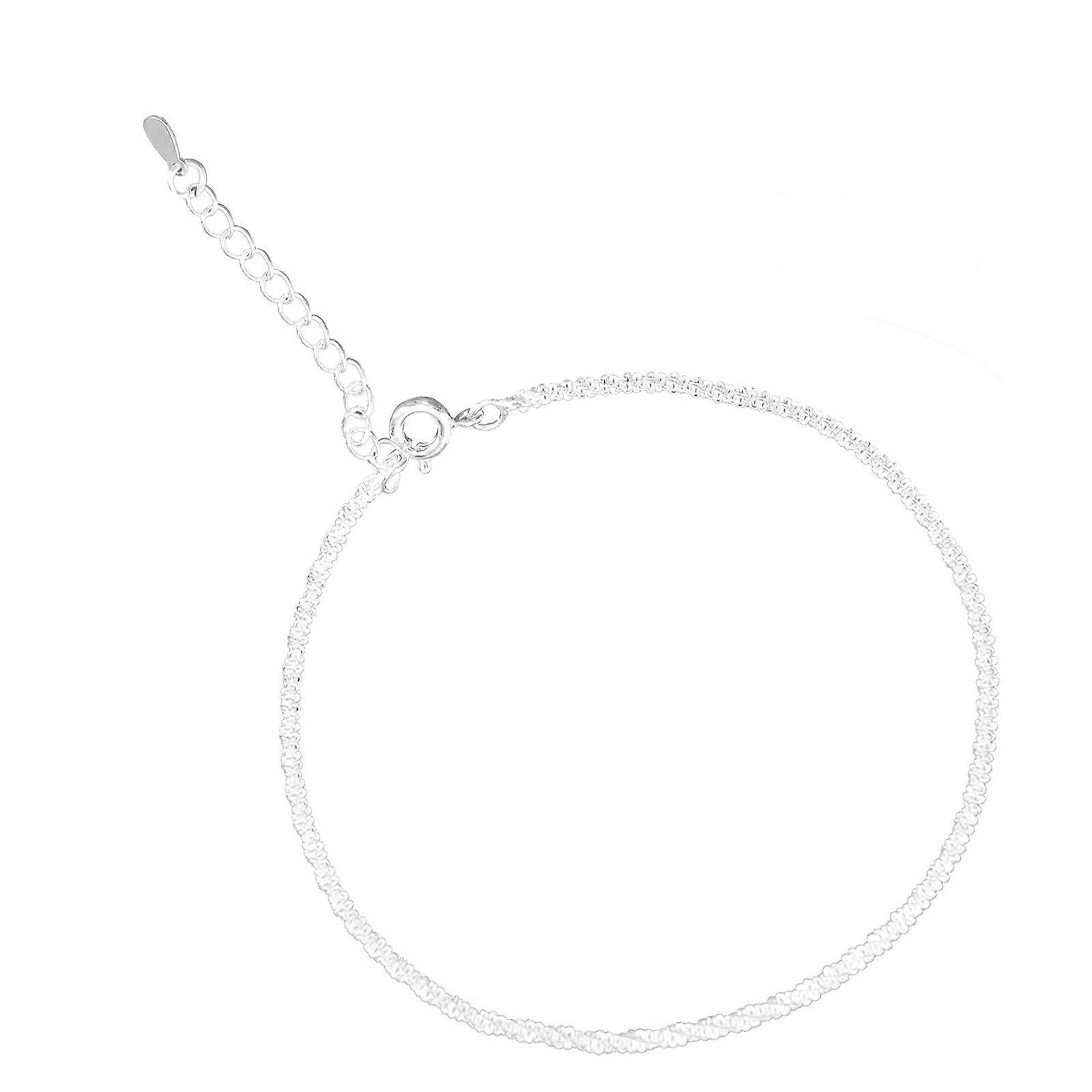Here's a refined and appealing product description for your **Silver Anklet**:
**1pc Silver Anklet – Creative Foot Chain Ankle Bracelet for