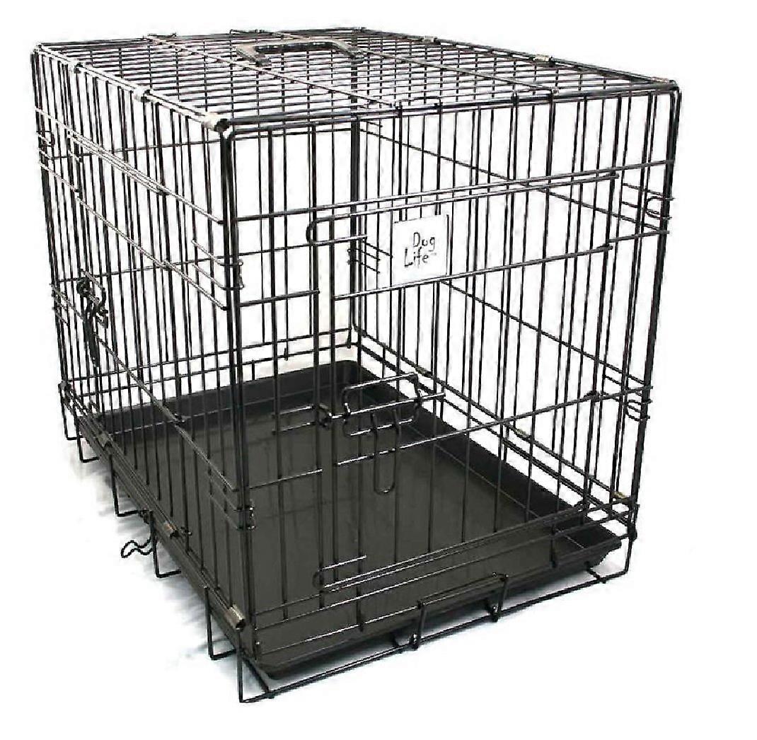 2Door Car Cage Large Black