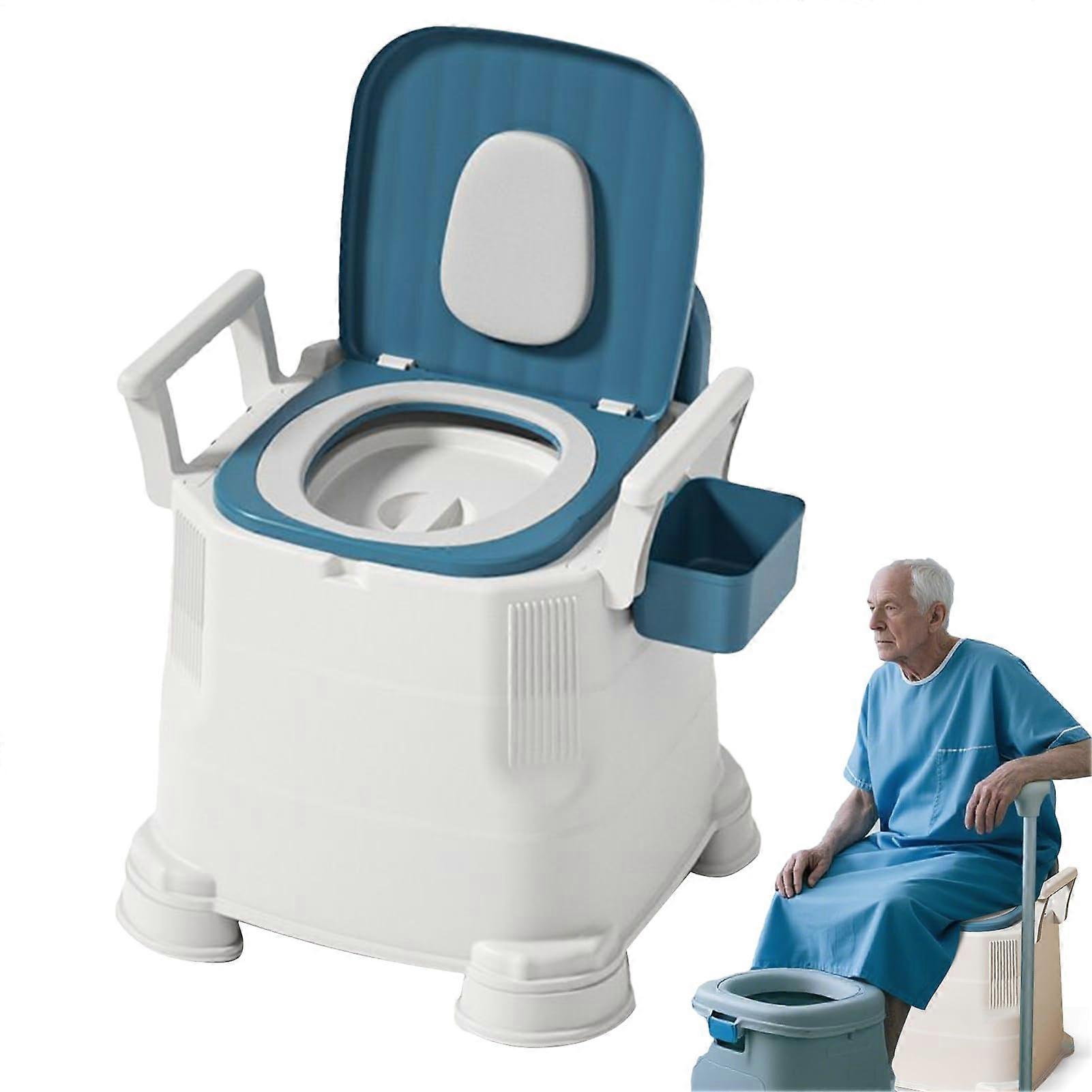 Portable Toilet for Adults Practical Stool for the Elderly – Portable Stool for Seniors, Pregnant Women, Babies, and Outdoor Use, for Camping