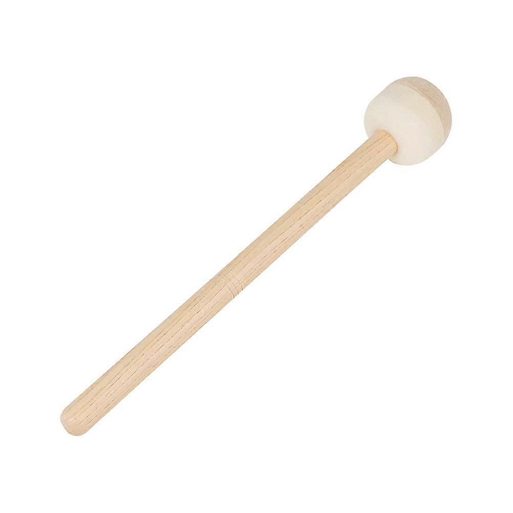 Wood Grain Snare Drumsticks with Long Handle, Felt Heads, Ergonomic Design, Multi Purpose Drumstick for Percussion Instruments, Replacement Accessory