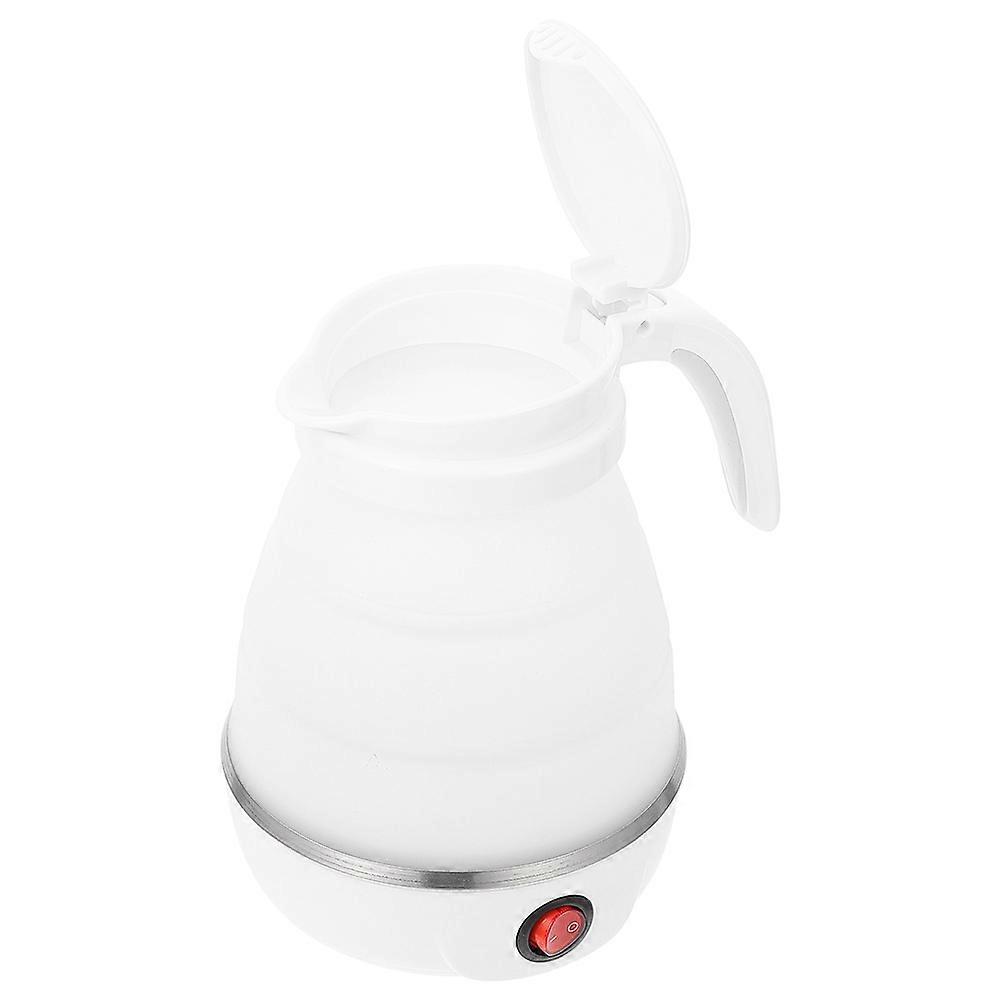 Silicone Coffee Kettle Portable Folding Kettle Hiking Leisure Coffee Pot Stable Display Non-Slip Bottom 1Set