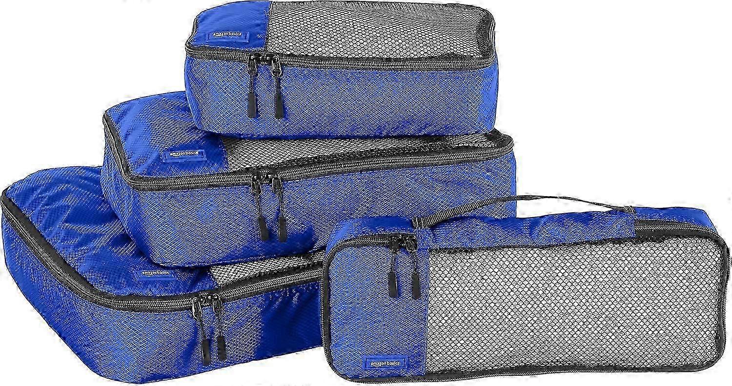 4-Piece Packing Cubes Set Blue SZRH A-W