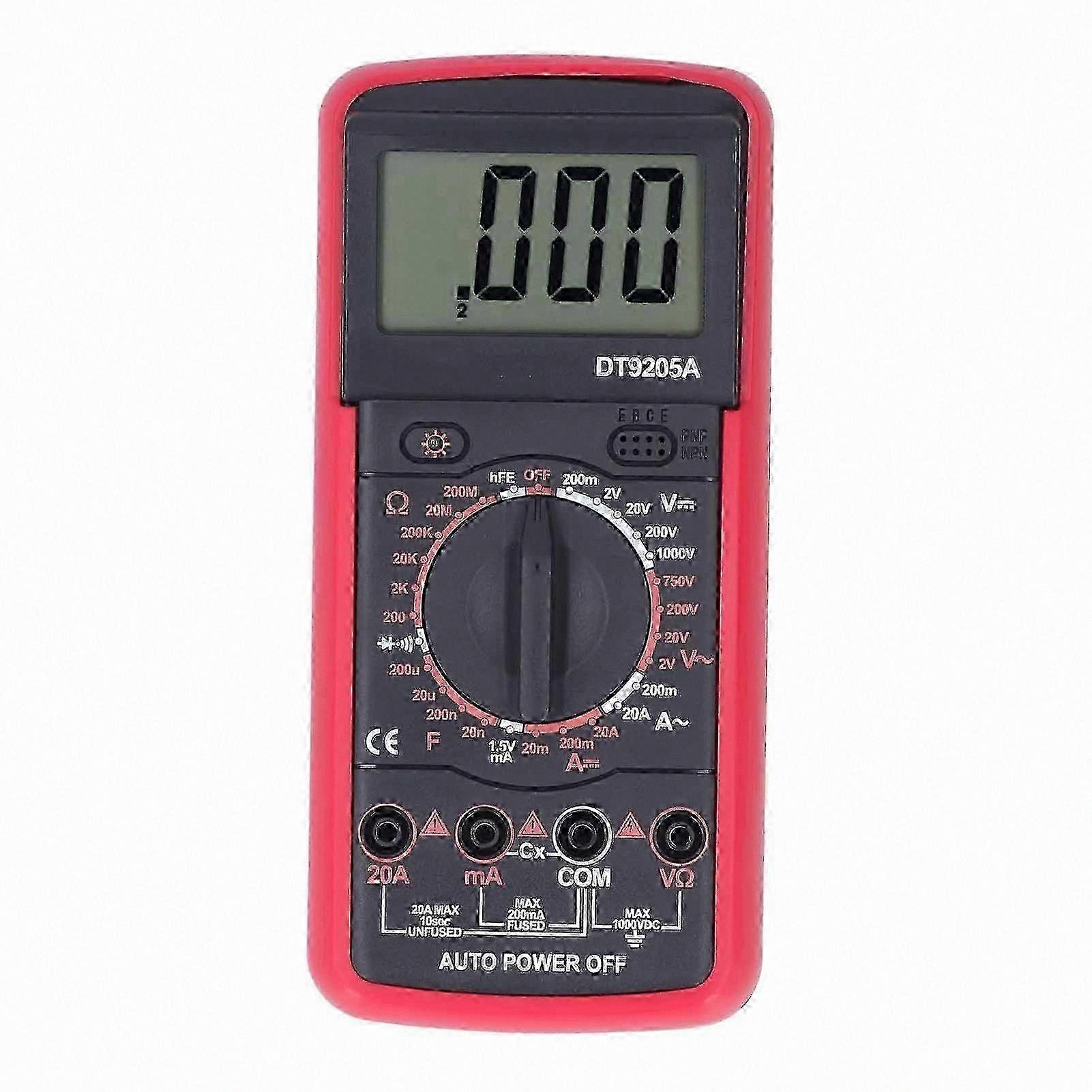 High-Precision Digital Multimeter for Voltage Testing and Multiple Functions