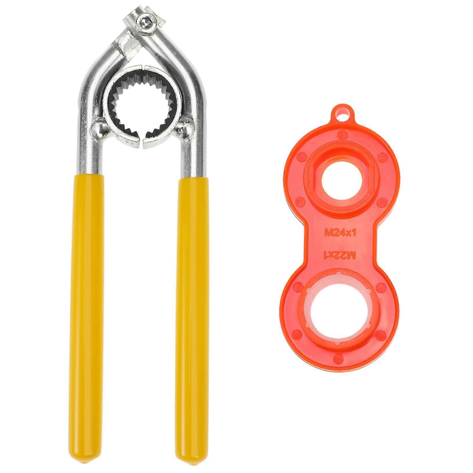 Faucet Aerator Removal Tool - Ergonomic One-Set Attachment For Kitchen Faucets - Universal Fit - Easy To Use - Home Use