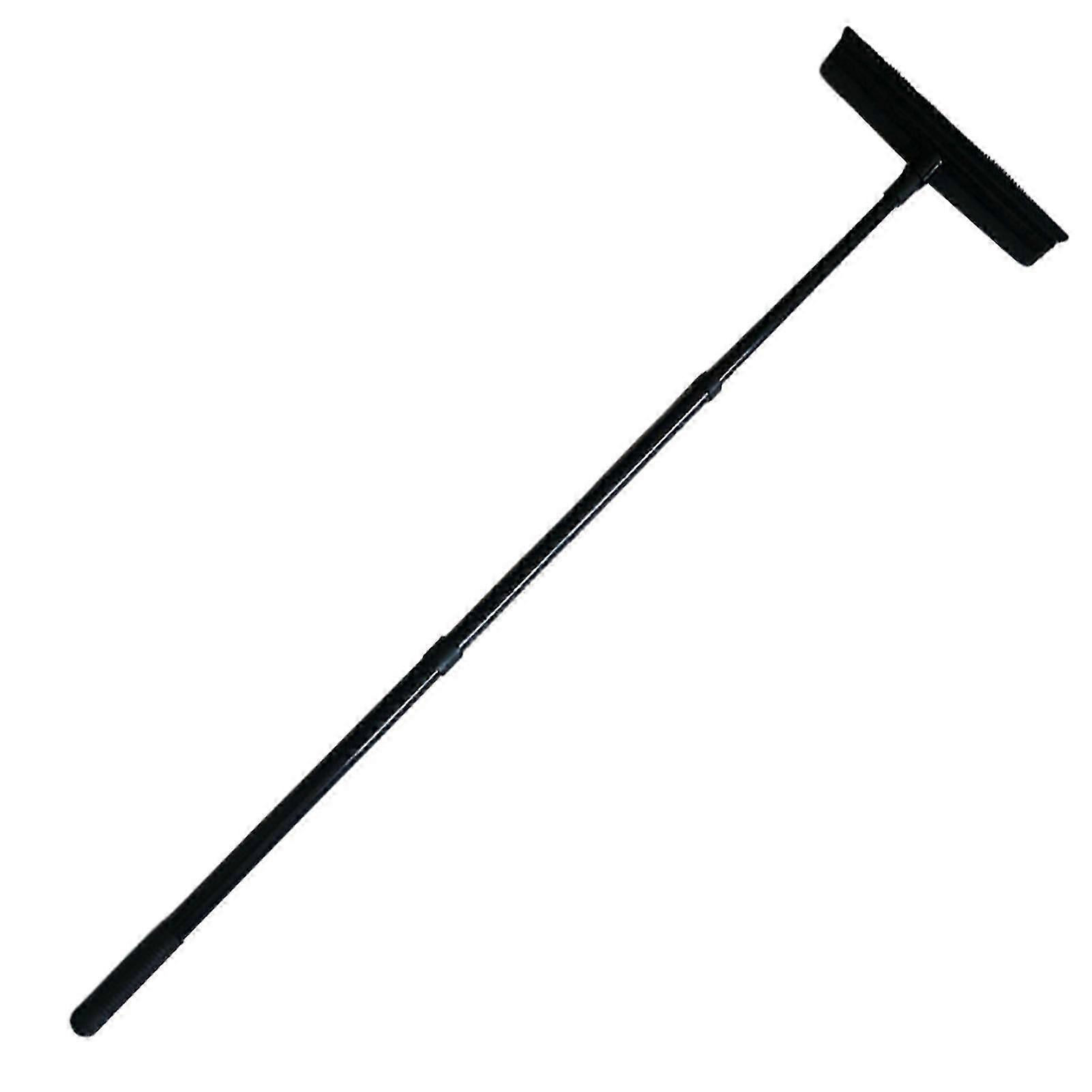Soft Sweeping Brush with Extending Handle Multifunctional Soft Bristles Brooms Hardwood Floors