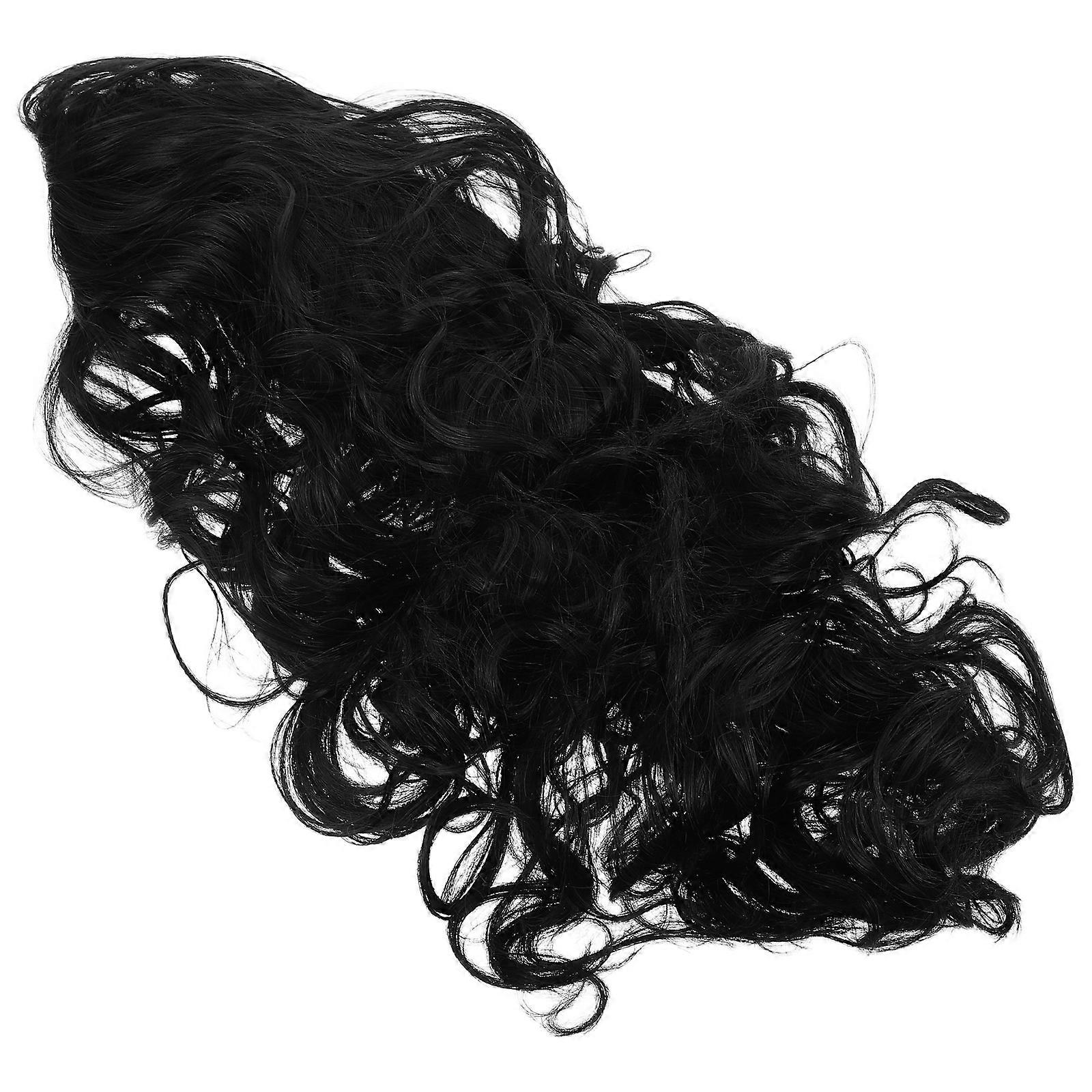 Heat Resistant Afro Loose Curly Wig – Lightweight, Breathable Synthetic Hair with Realistic Texture for Halloween, Cosplay, Party & Daily Wear for
