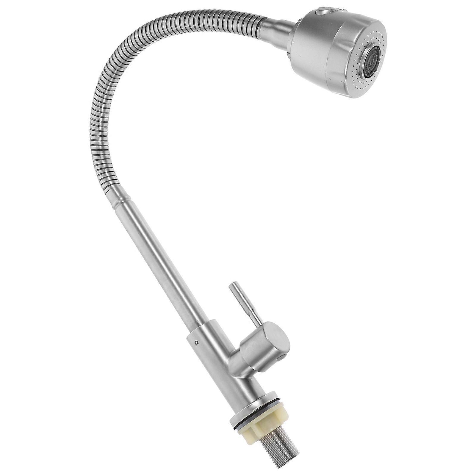 Universal Rotatable Kitchen Bathroom Faucet with Ceramic Core for Use Easy to Install