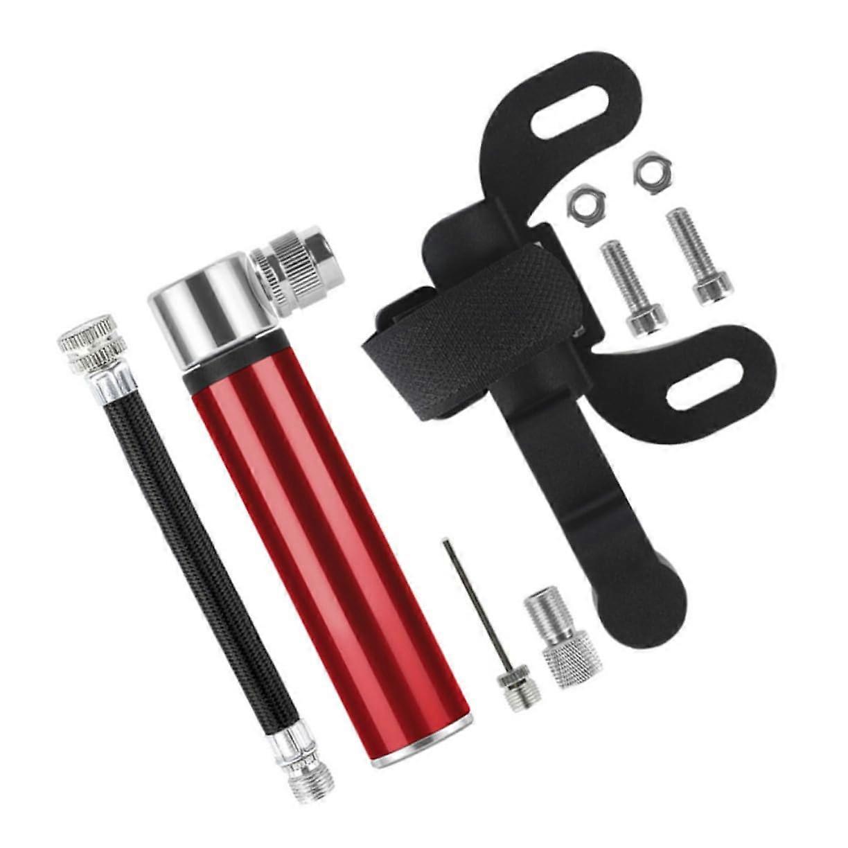 Mini Bicycle Air Pump Set - Portable Hand Pump for Tyres, Compact Floor Pump for Bikes, Lightweight and Durable Design