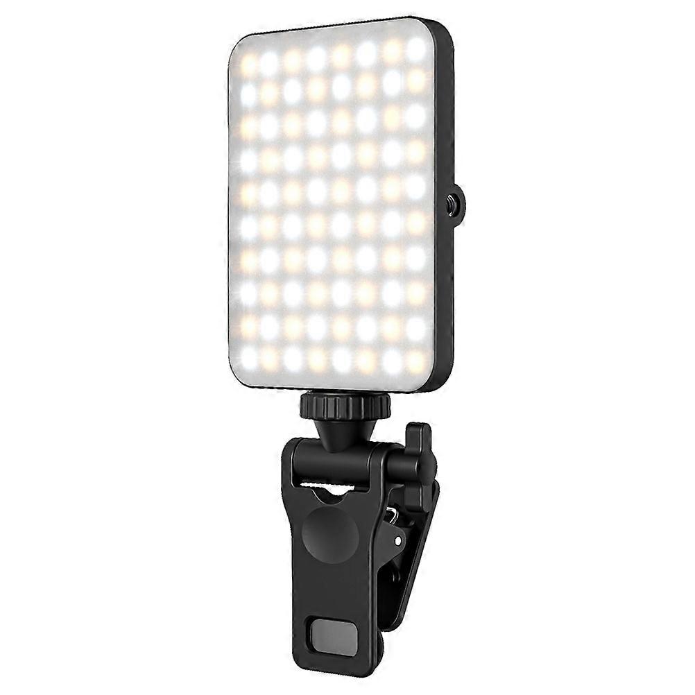 LED Clip On Fill Light for Phone, Laptop, Tablet – Portable Lighting for Video Conferencing and Photography