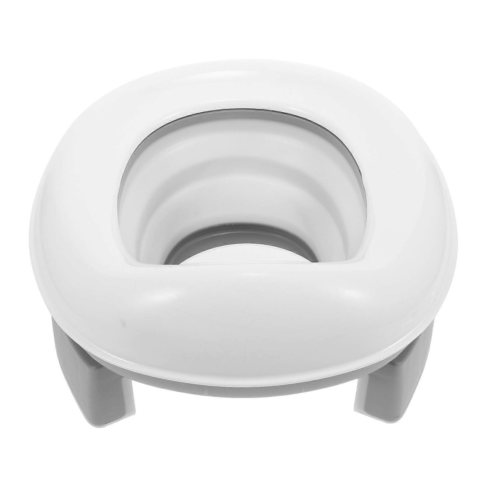 Portable Foldable Potty Training Seat for Travel and Outdoor Use – Lightweight, Durable TPE Design for Home and On the Go Convenience