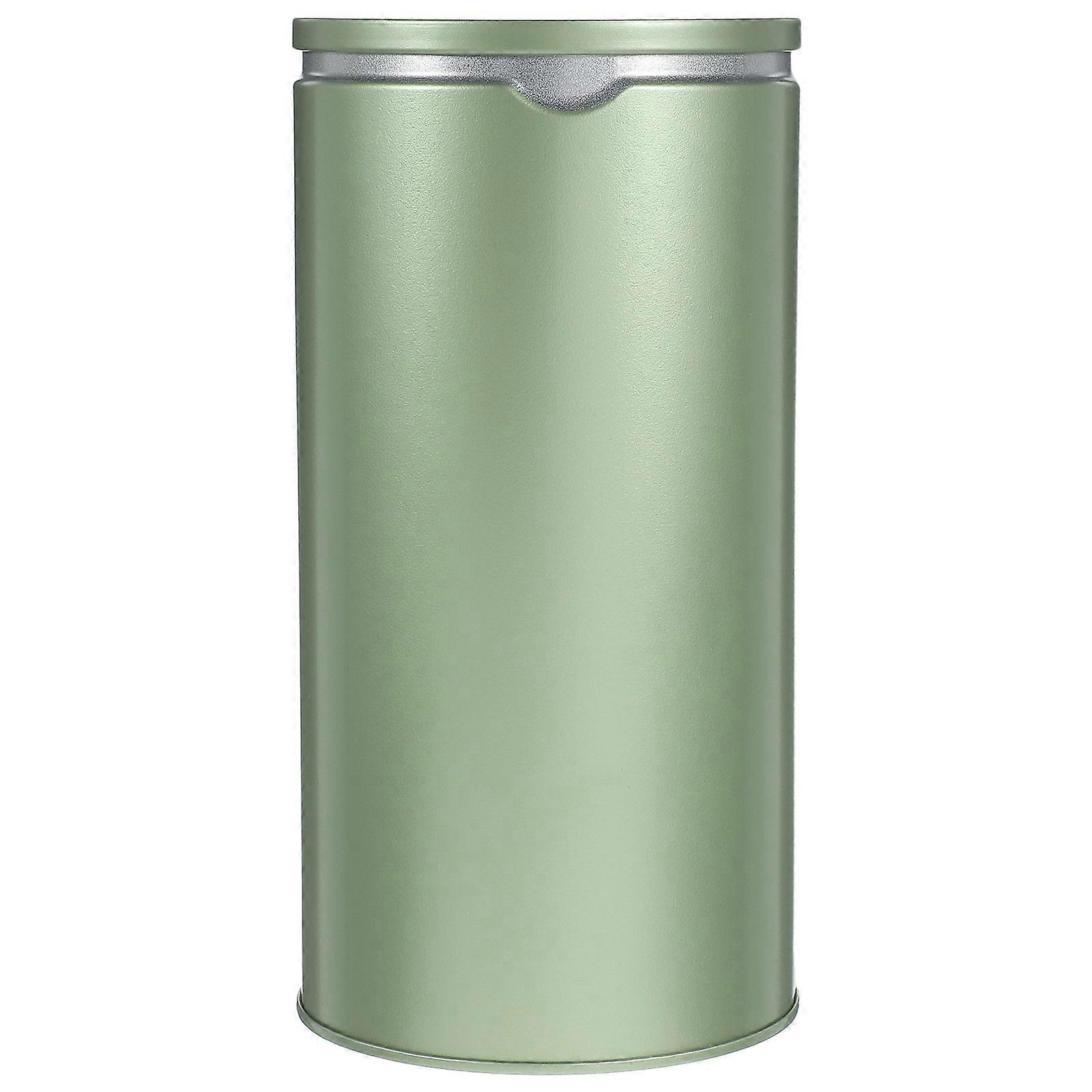 Loose Leaf Tea Container Set 2Pcs Suitable For General Users In Home Office And Holiday Olive Green Square Sealing