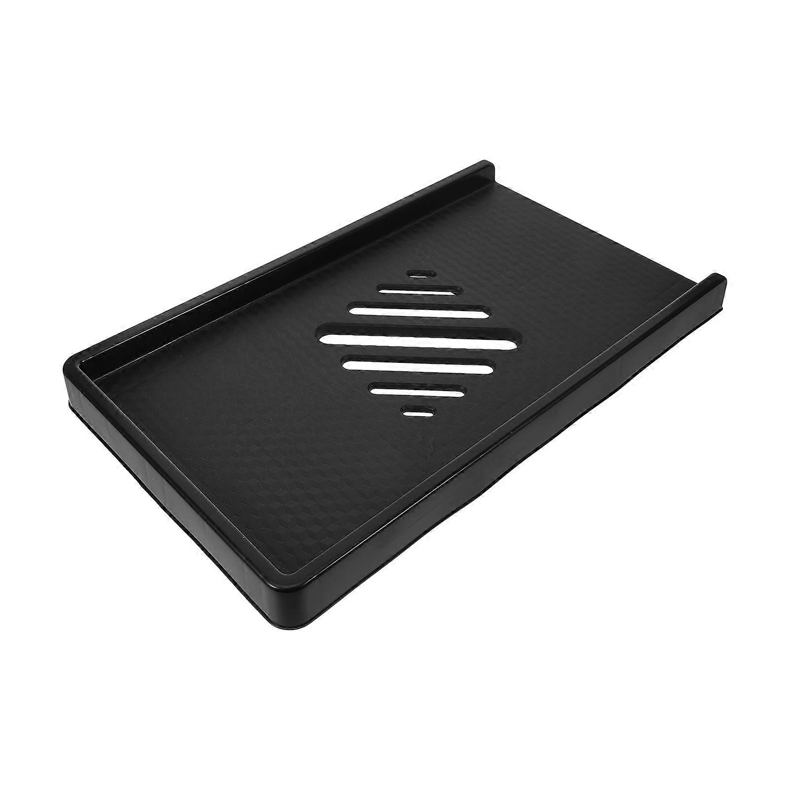 Classic Black CPU Tower Stand With Casters For Easy Maintenance At Home Or Office For Users With Desktop Computers 1Pack