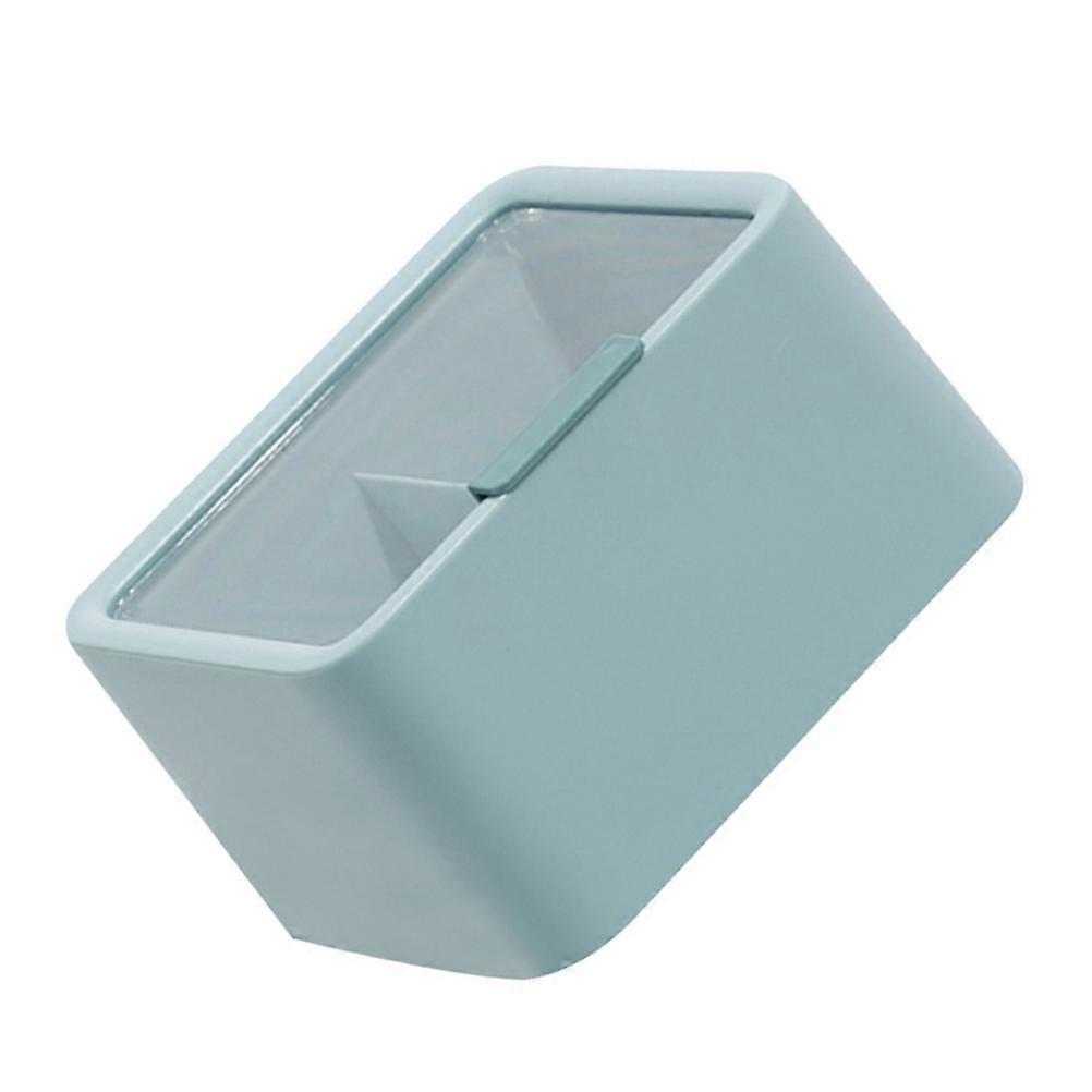 Blue Cotton Swab Holder for Storage Use Lightweight and with