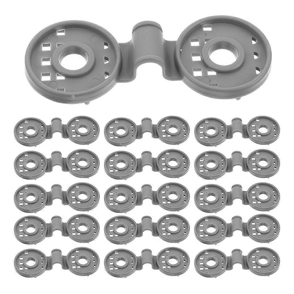Shade Net Clips 30pcs, Tack Pin Decorative Fixtures for Moss Mats, Sunshade Mesh, Humidifiers, Decorative Keychains, Green Plant Decor