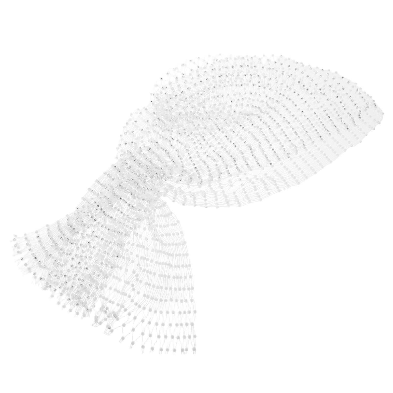 Glittery Crystal Headwraps For Women Perfect For Weddings And Parties Providing Sparkling Elegance And Versatile Use In Silver 1Set