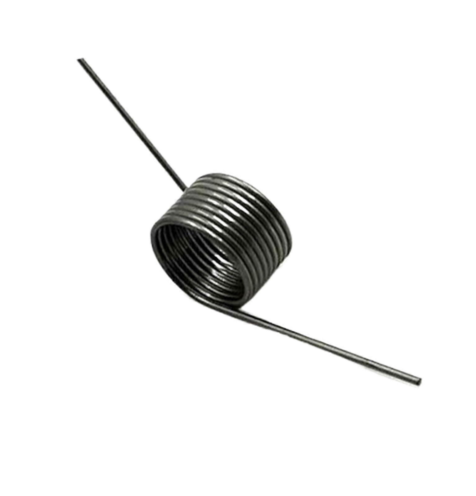Vshaped torsion spring 1.8 mm x 16 mm x number of turns 6 x 90°, spring steel, 5 pieces 1.8mmx16mmx6 Turns90° Right rotation torsion spring