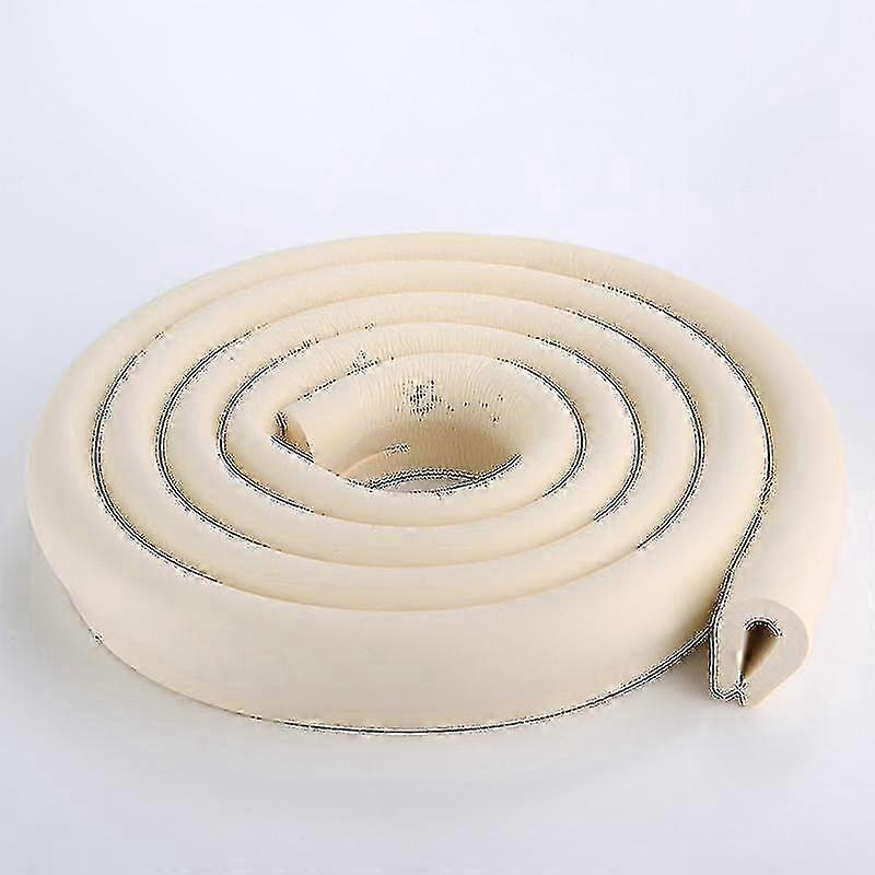 2m Soft Foam Corner Guard for Baby Safety, U-Shaped Cushion for Glass Table Edges
