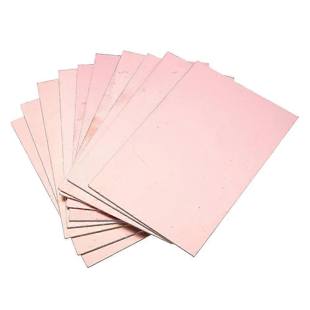 10 Stück 10X15cm doppelseitige Kupfer-Leiterplatte FR4 Fiberglas-Platine