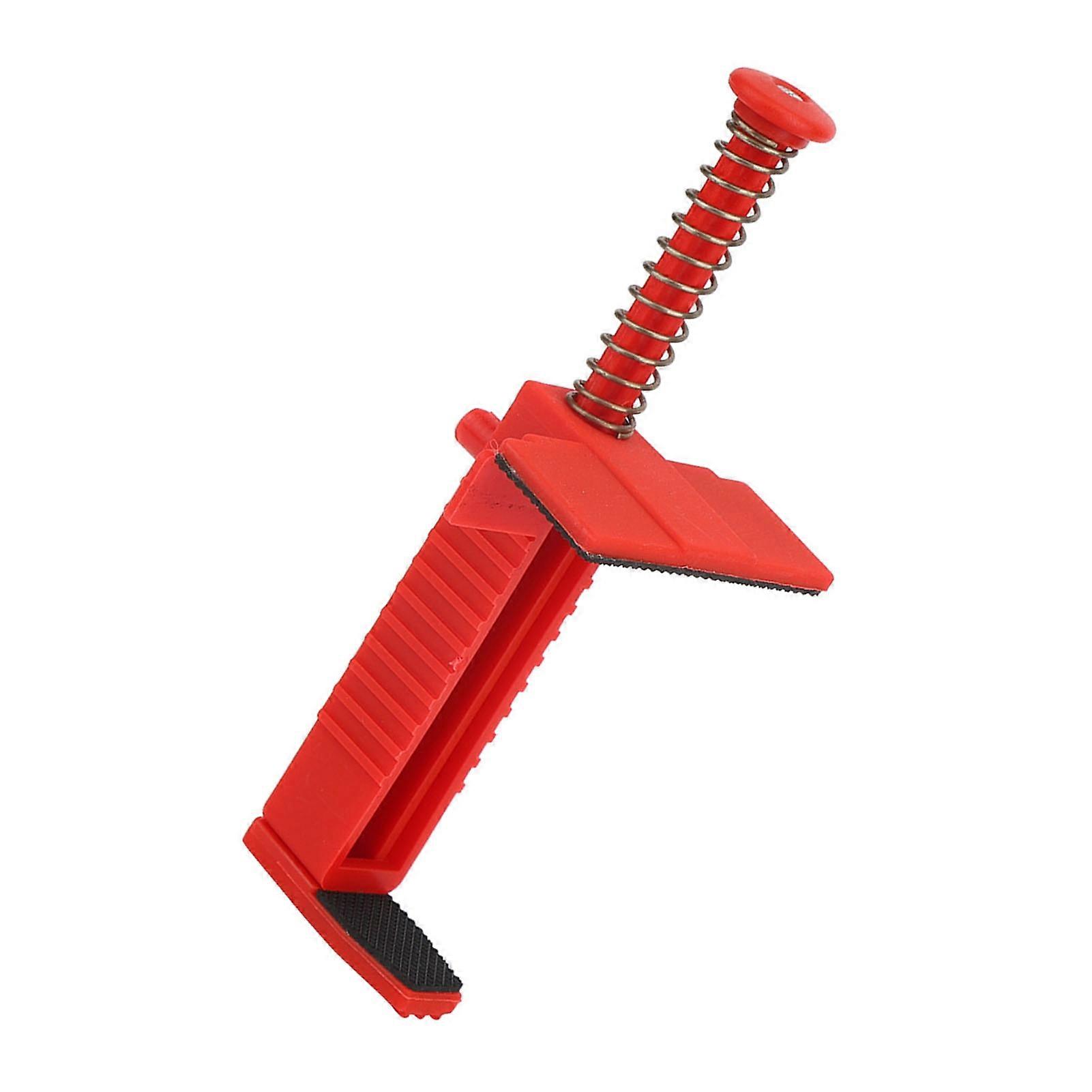2PCs Red Plastic Brick Liner Measuring Tool 16.4x6.4x4.5cm