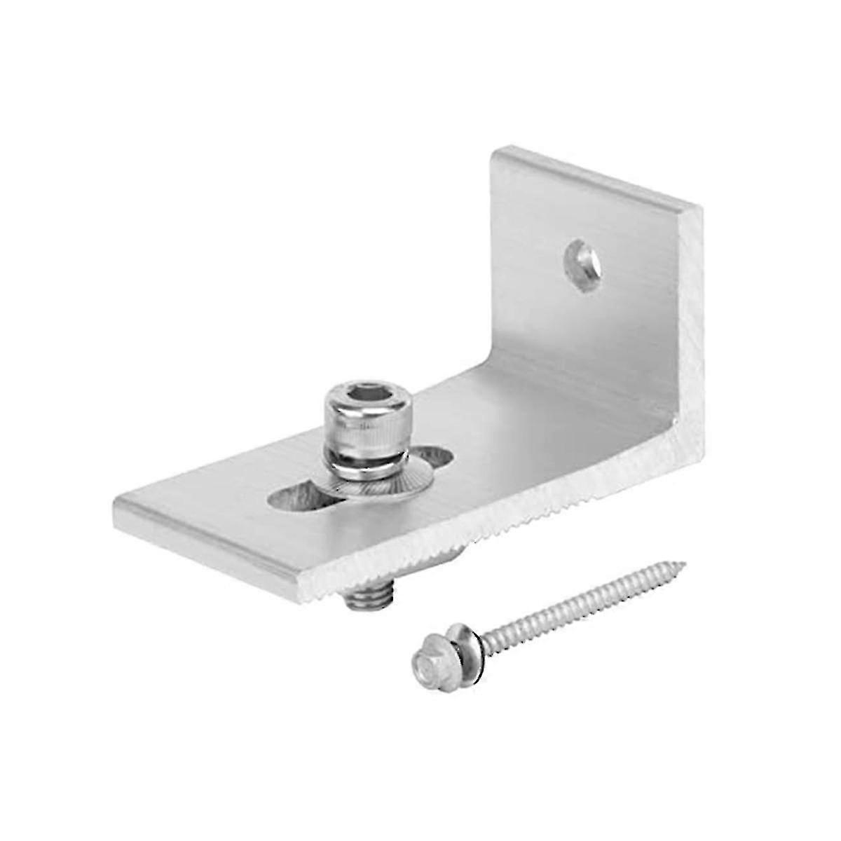 Solar Panel Mounting L Bracket Set for RV Boat Off Grid Roof