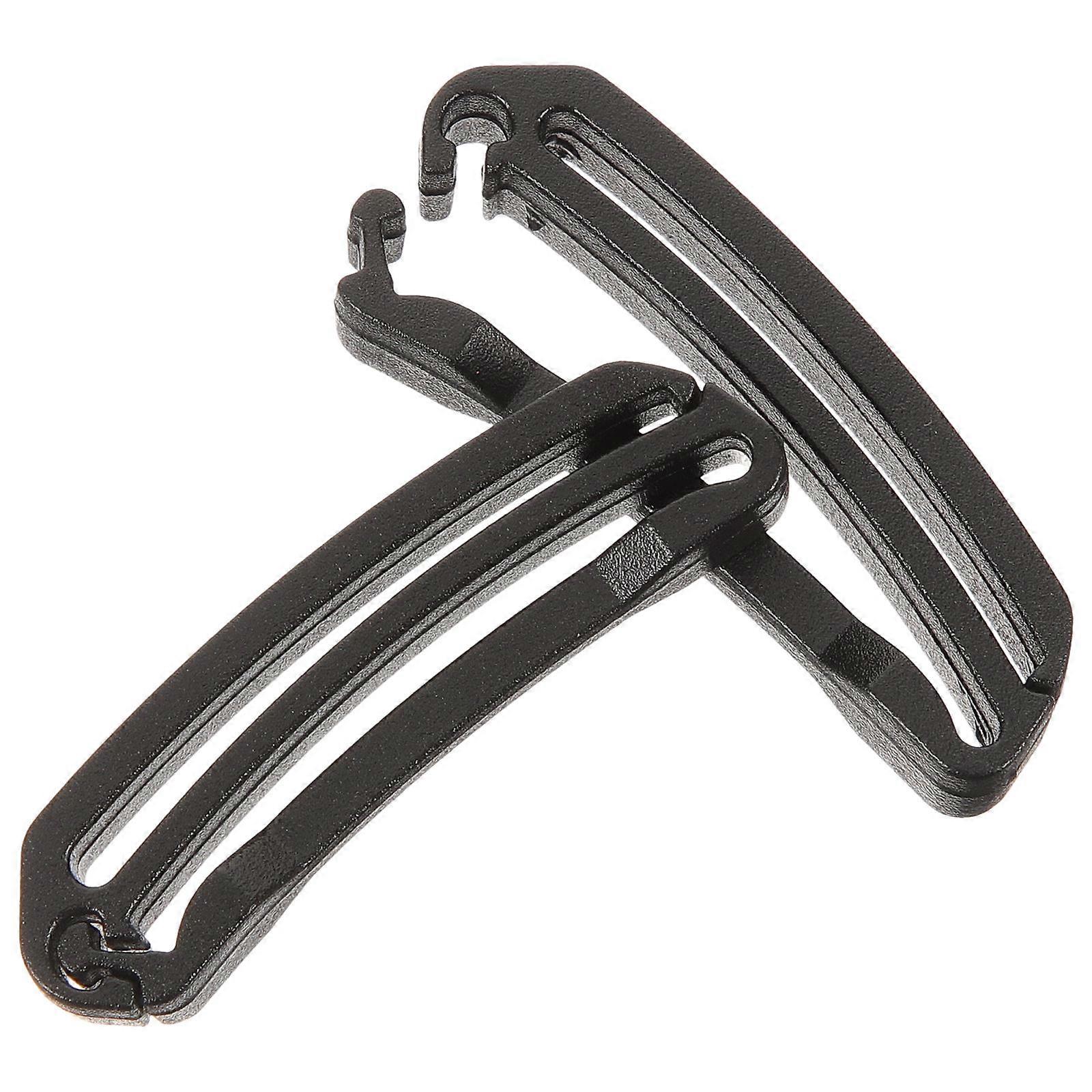 2Pcs Multi Function Backpack Strap Buckles for Climbing Portable Plastic Belt Buckles