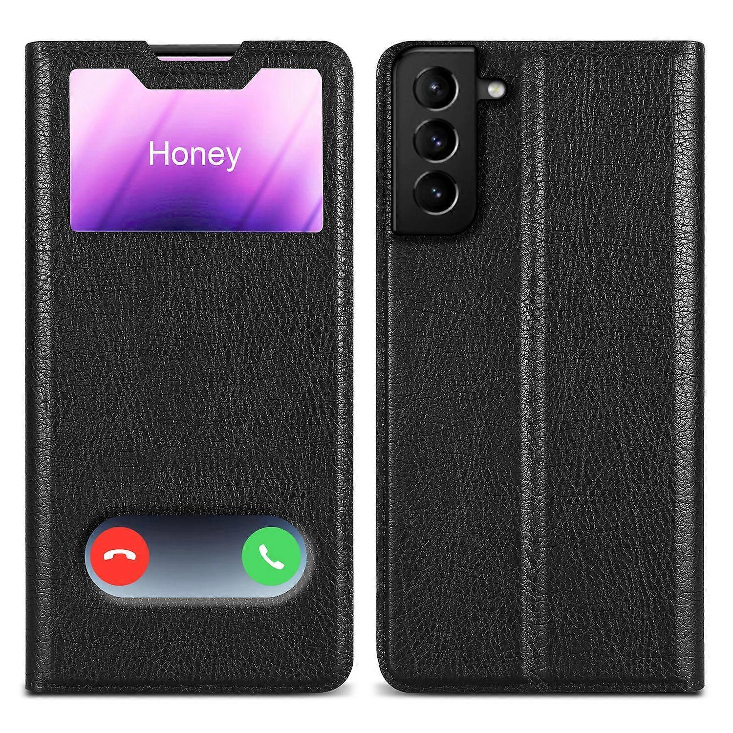 Protective Case Samsung Galaxy S21 PLUS Case - with 2 Viewing Window