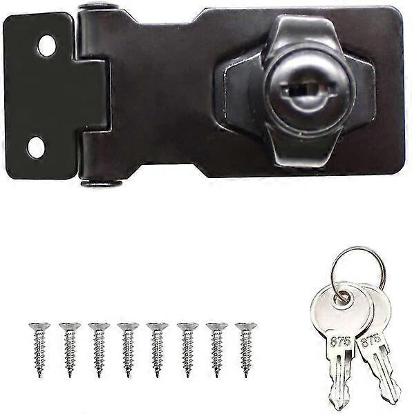 Zinc alloy door latch lock, automatic hidden lock design, easy to use