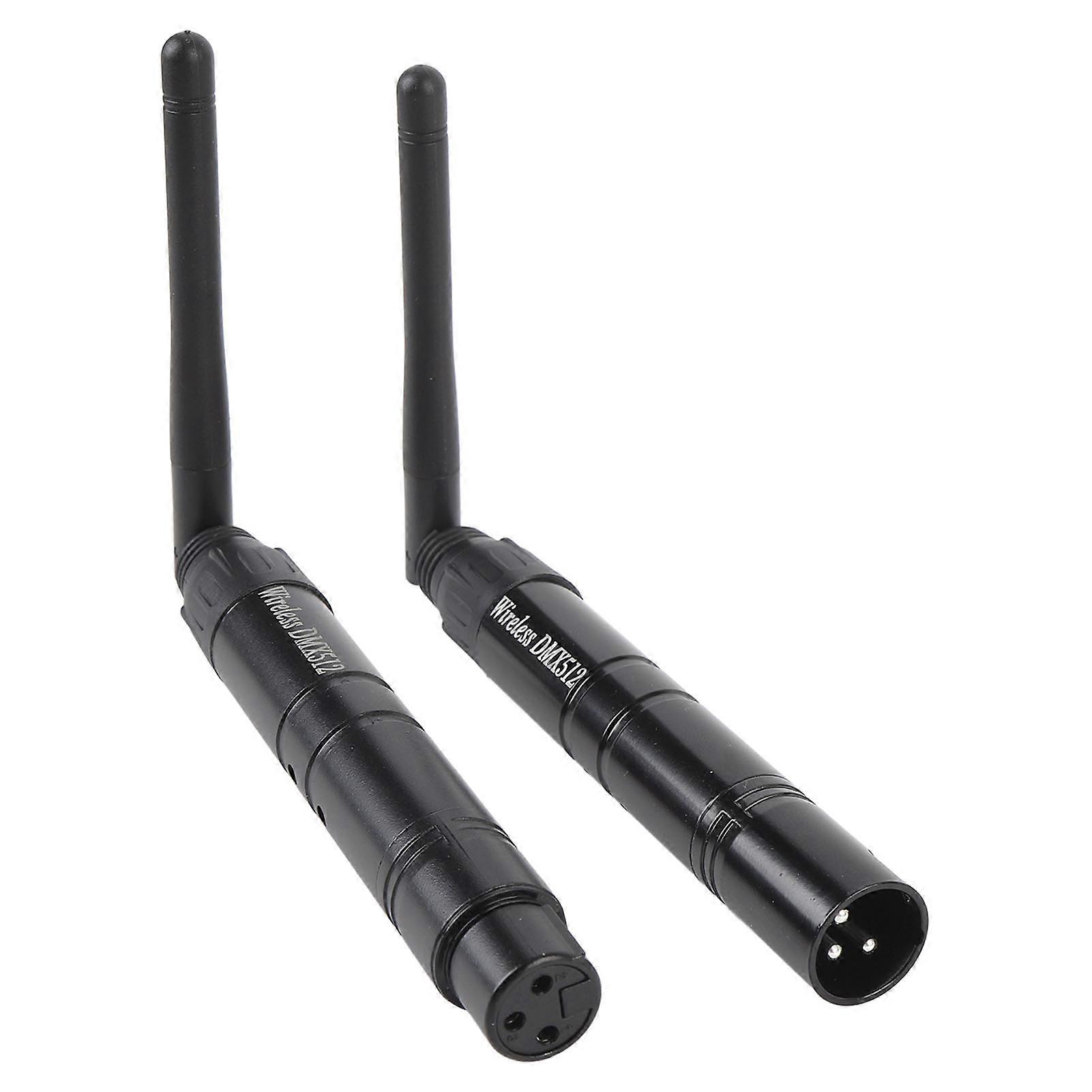 DJ 2.4G Wireless Transmitter Receiver Digital Multiplex 512 400M US Plug