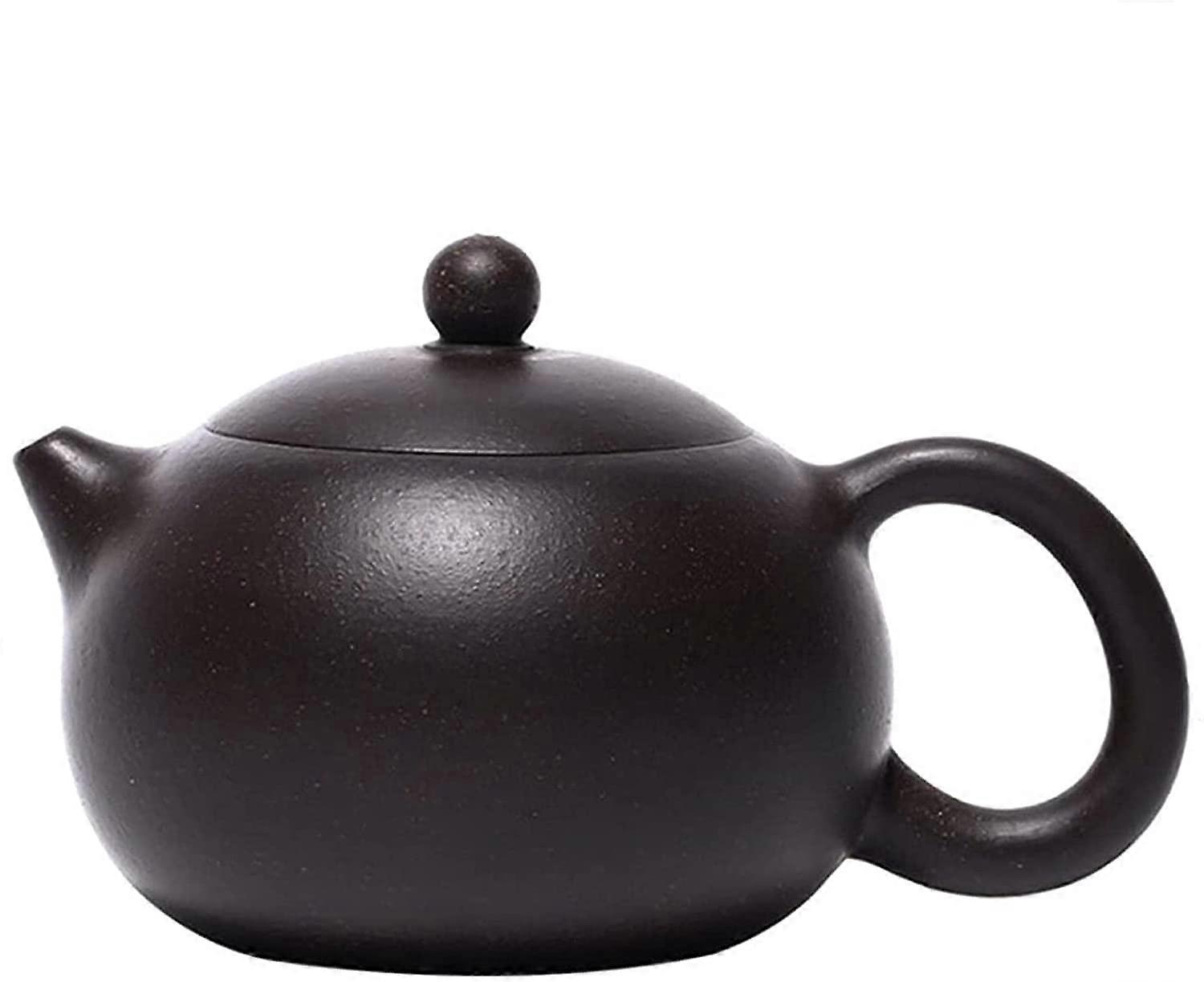Purple Clay Teapots 160ml Handmade Yixing Style Ball-Hole Filter Teapot Tea Set