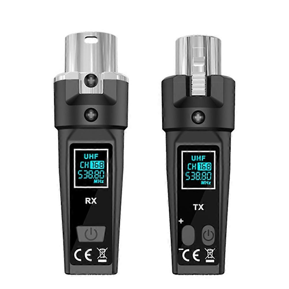 UHF Microphone Converter Adapter XLR Transmitter and Receiver