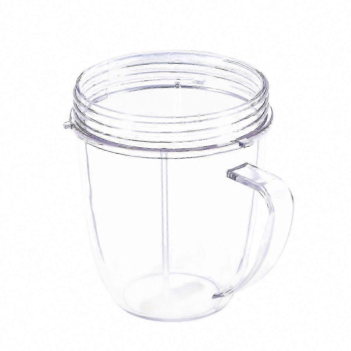 Stay-Fresh Reusable 18 oz Replacement Cup with Handle for Nutribullet 600W Blender
