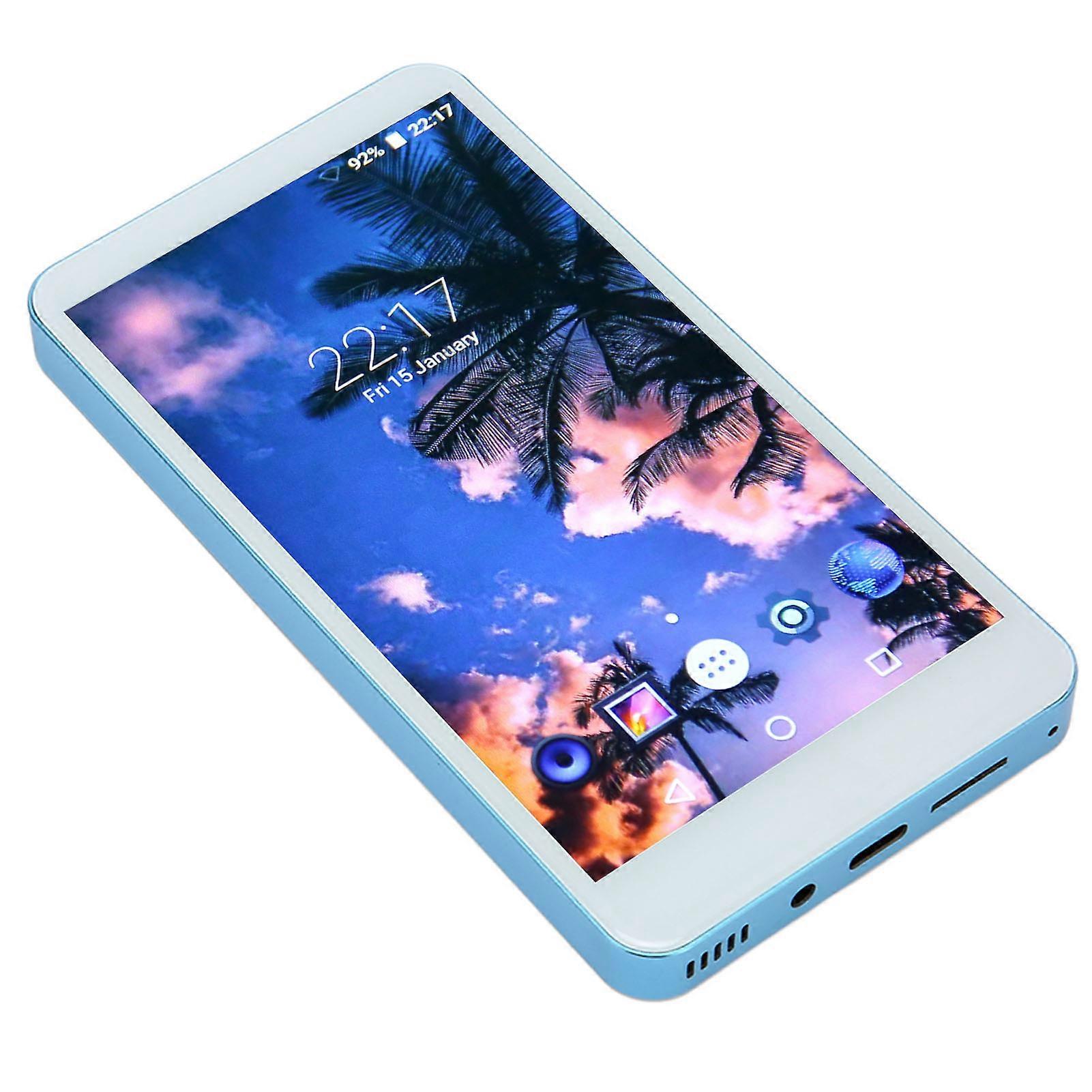 MP4 Player 8GB Blue, 5.0" Full Touch HD Screen, WiFi, BT 5.0