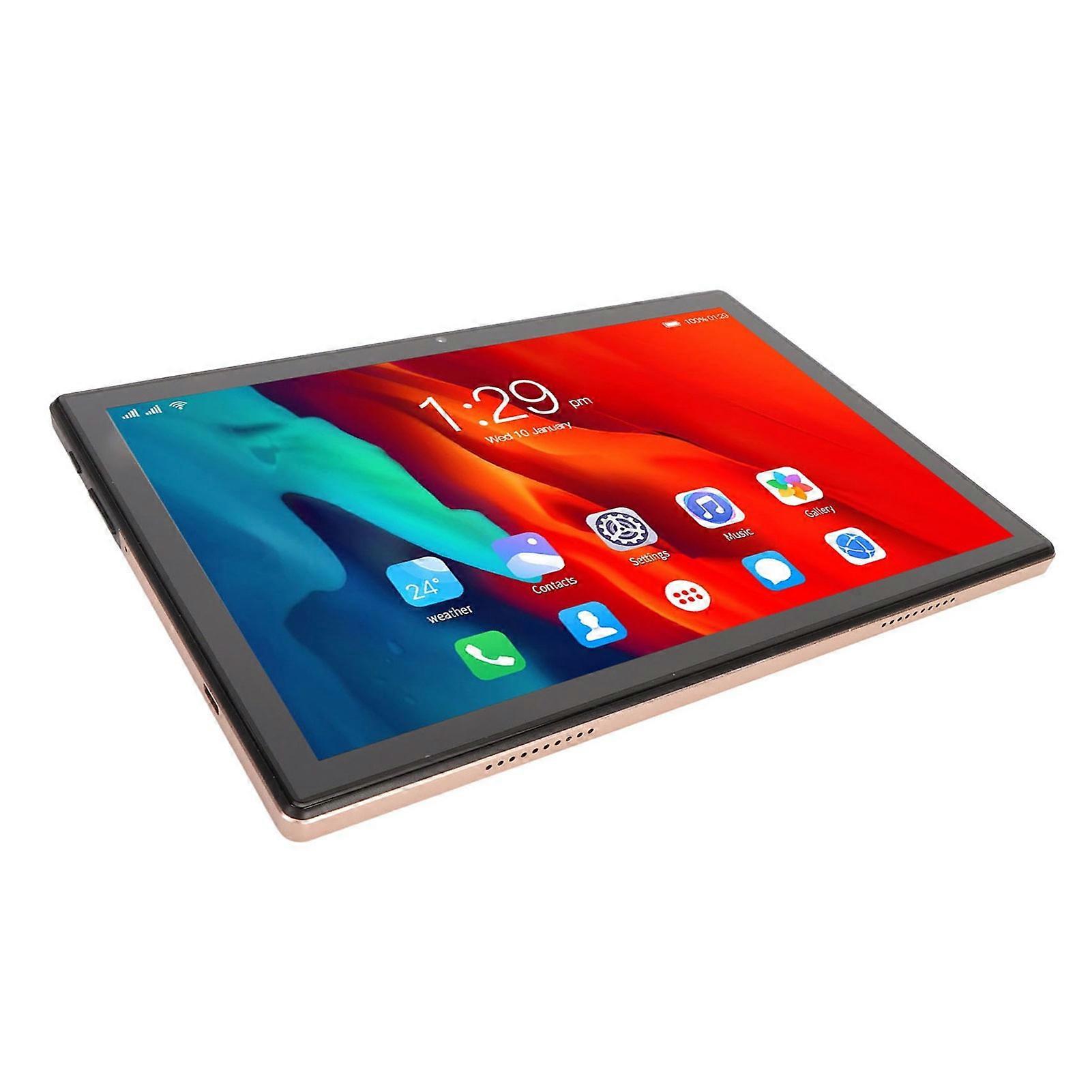 Tablette Android 12 10,1 pouces 8 Go de RAM 128 Go Or Prise UE LTE