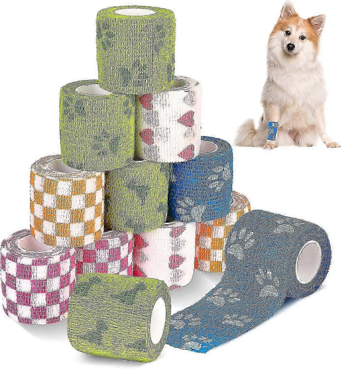 12 Rolls of 5m Width, 6 Vibrant Colors