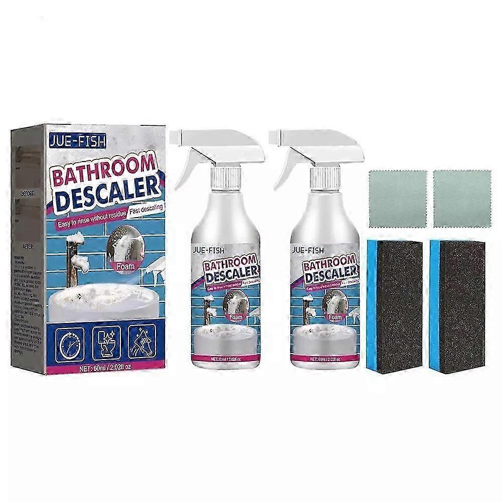 Powerful Bathroom Foam Cleaner and Descaler for Removing Stubborn Stains and Limescale