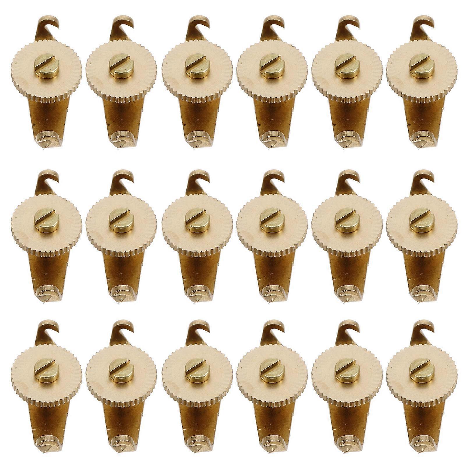 Copper Erhu Tuning Tools for Convenient Use with Durability and Stability 20 Pieces