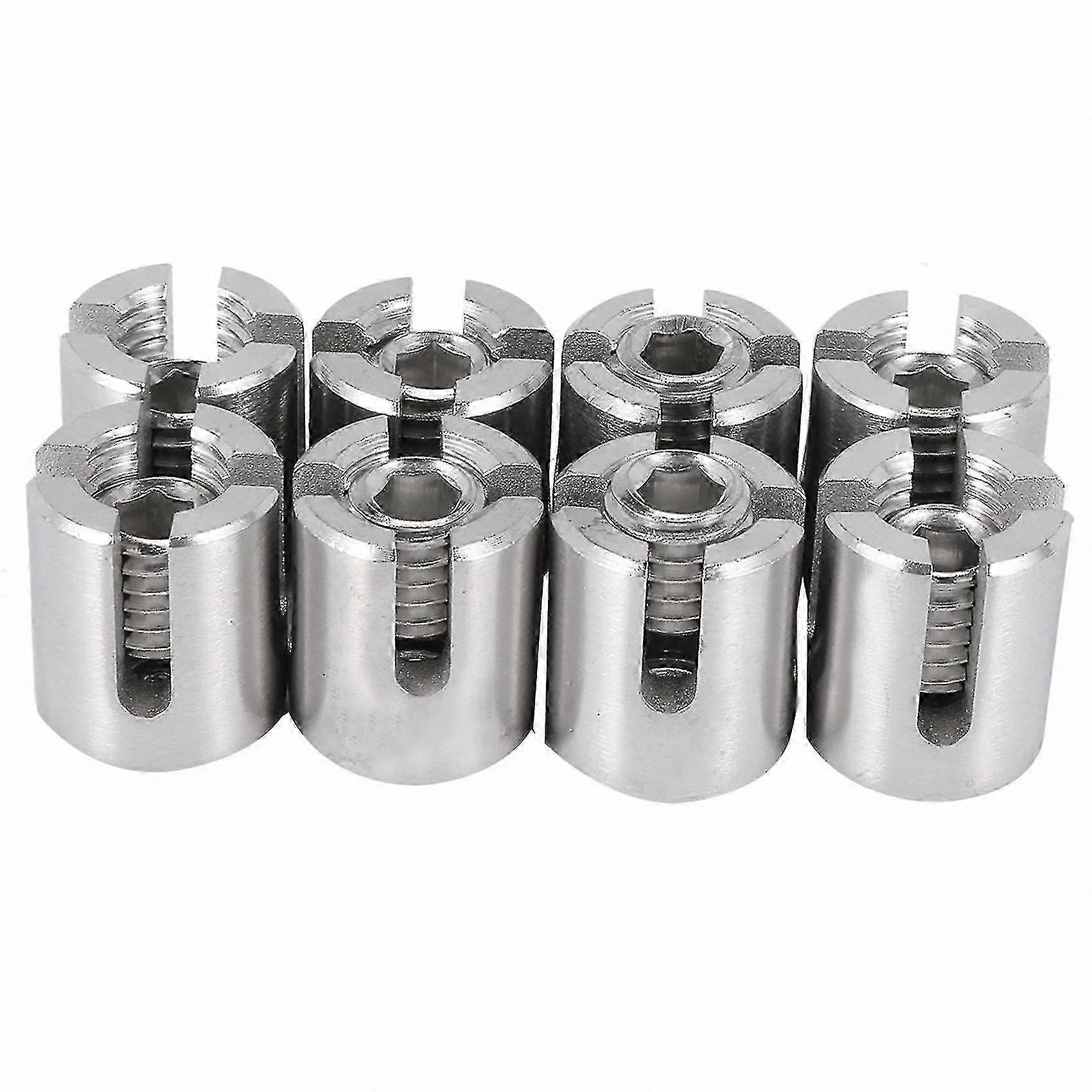 8-Pack Green Wall Trellis Clips for 3mm Wire Plant Support System