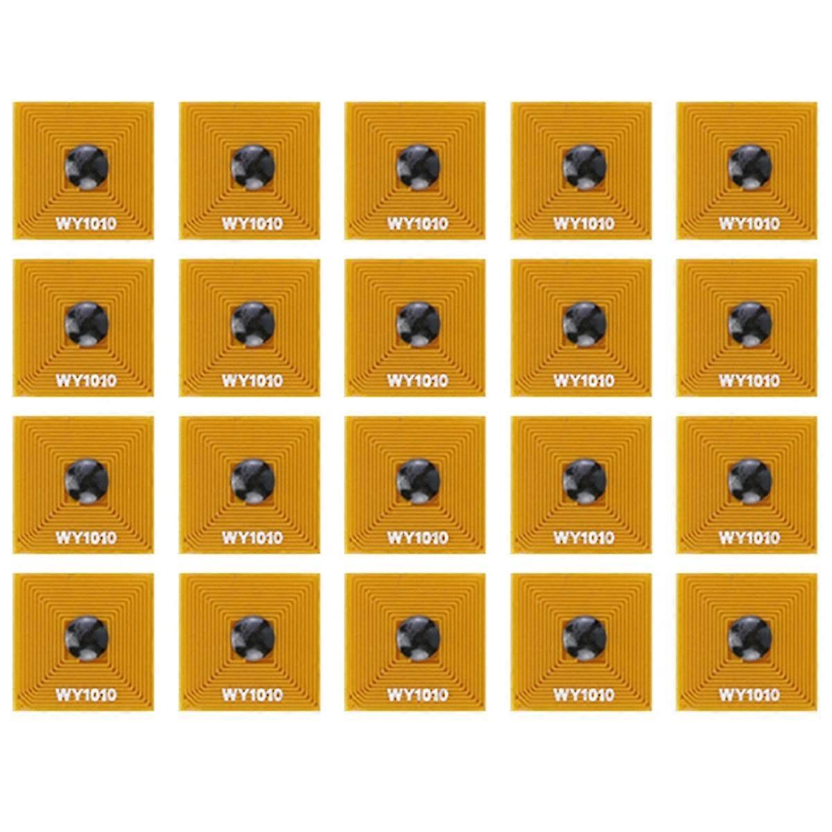 20pcs RFID NFC Tags with ISO14443A Standard for Secure Transactions and Identification
