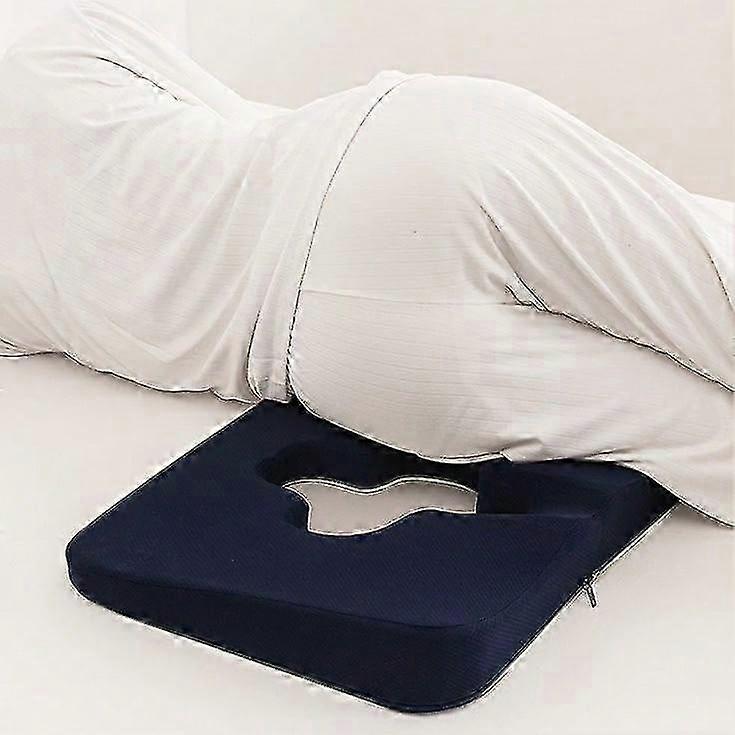 Premium Anti-decubitus Cushion - Bed Sore Relief With T-shaped Opening Triangular Slope Design Health Care Chair Cushion