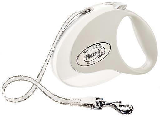 Flexi Correa Style Cinta Blanca para Perros