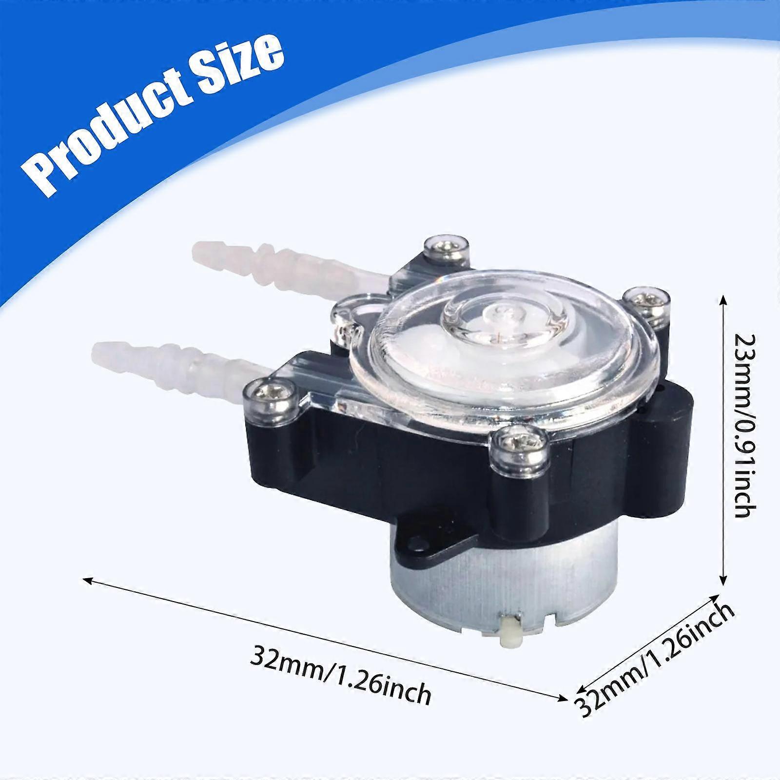 DC Dosing Pump Self Priming 6V/12V Small Efficient Motor Compact Micro