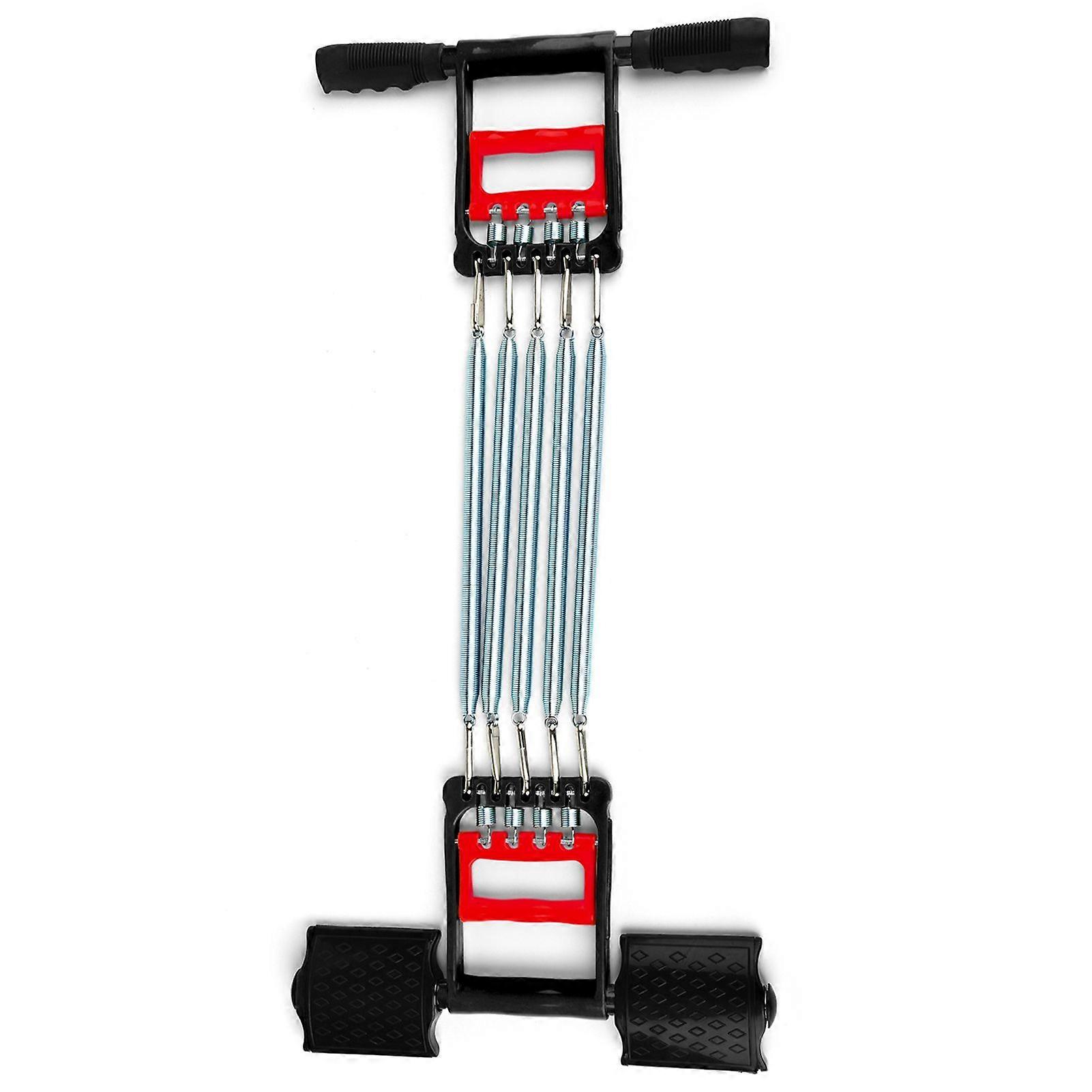 3 in 1 Spring Arm Chest Expander Sit-Up Bars Hand Gripper Muscle Training for Home Office Fitness