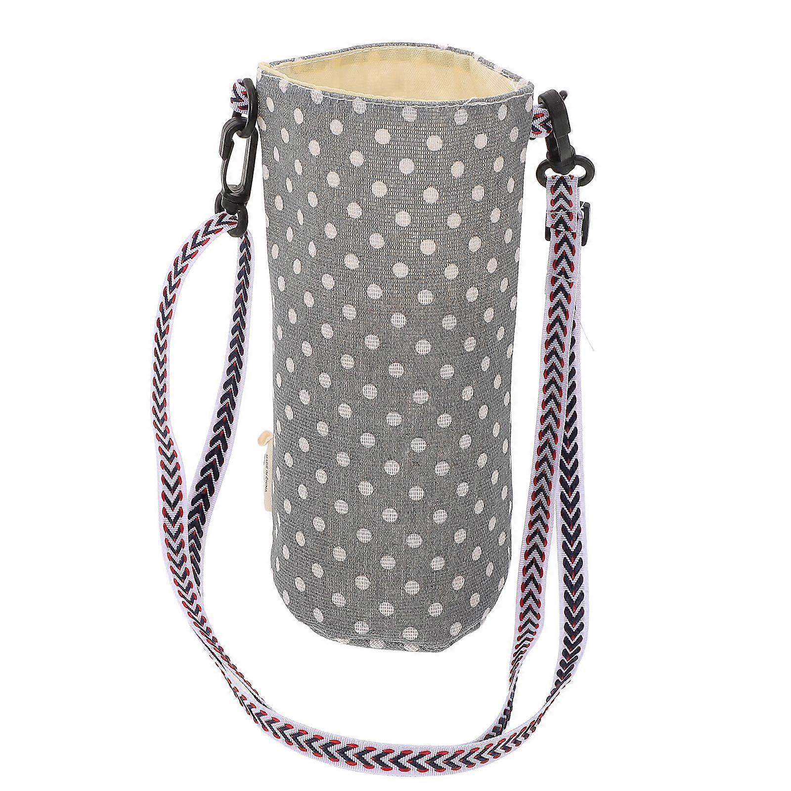 Porte-bouteille d'eau réutilisable, housse simple avec sangle