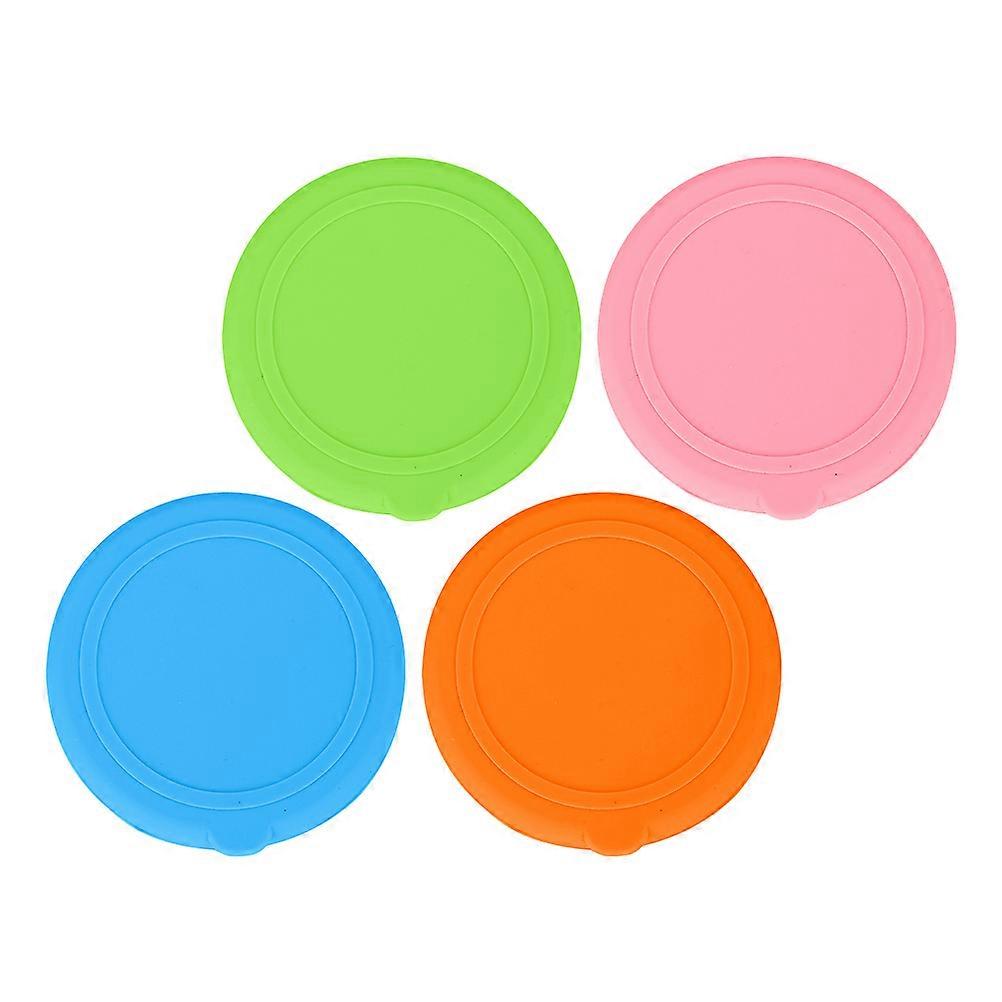 Silicone Bowl Lid Set 8Pcs for Food Storage with Assorted Color Covers
