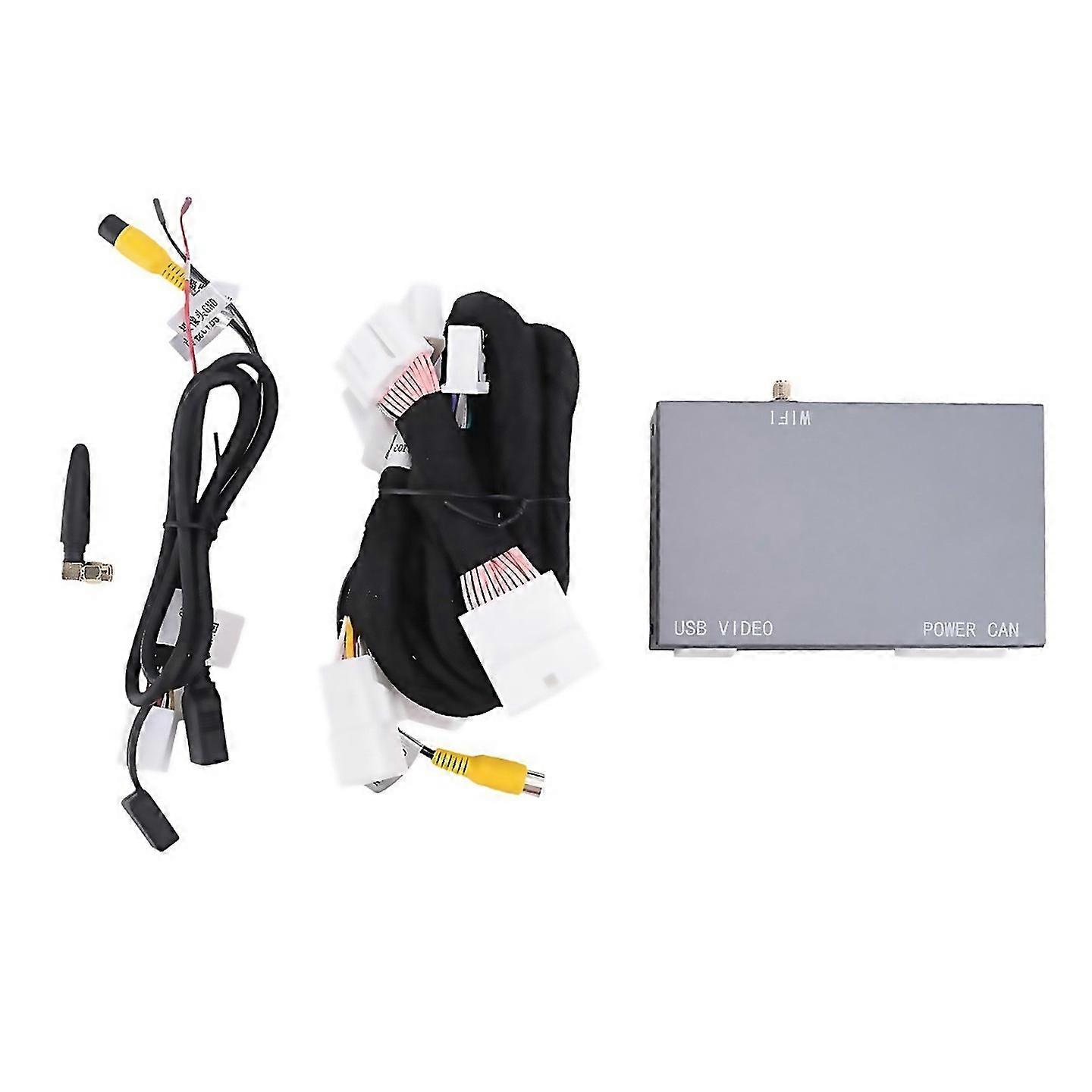 For Wireless Carplay Android Auto Retrofit Decoder For Toyota 20142019 Highlander 4runner Tundra