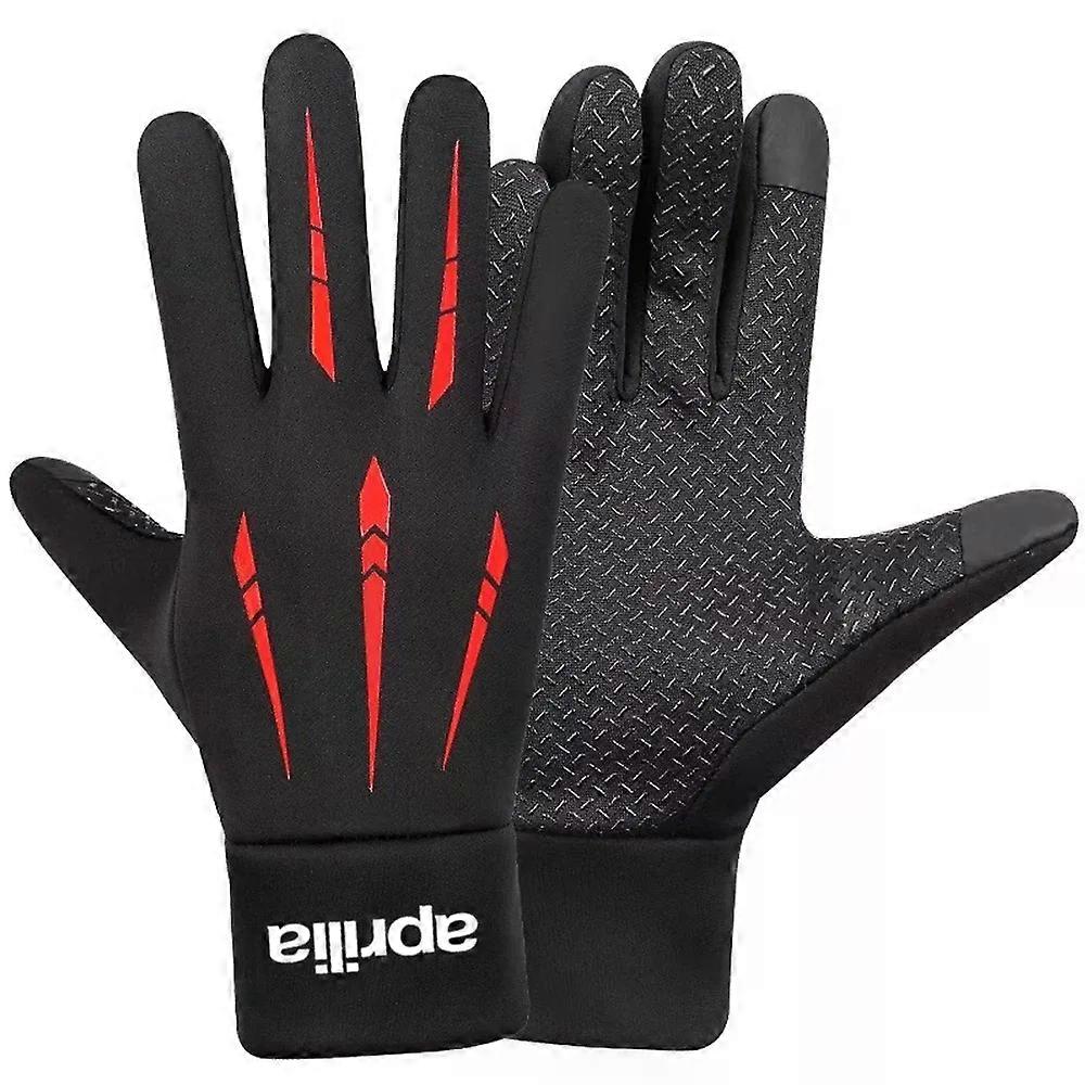 Motorcycle windproof, waterproof, warm riding equipment, full finger touchscreen gloves For Aprilia RSV4 RS660 RS4 RS125