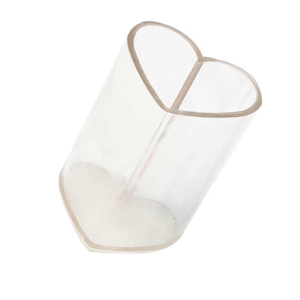 Heart Shape Candle Mold Transparent Acrylic Mold for Candle 1Pcs DIY
