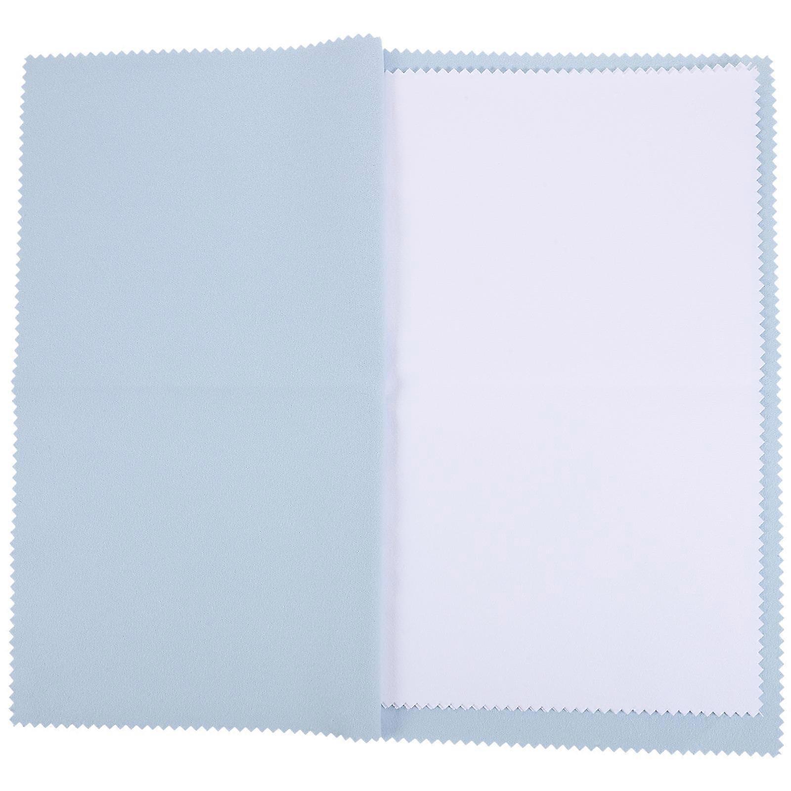 Jewelry Polishing Cloth Silver Cleaning Cloth for Cleaning 3Pcs Sky-Blue Pet
