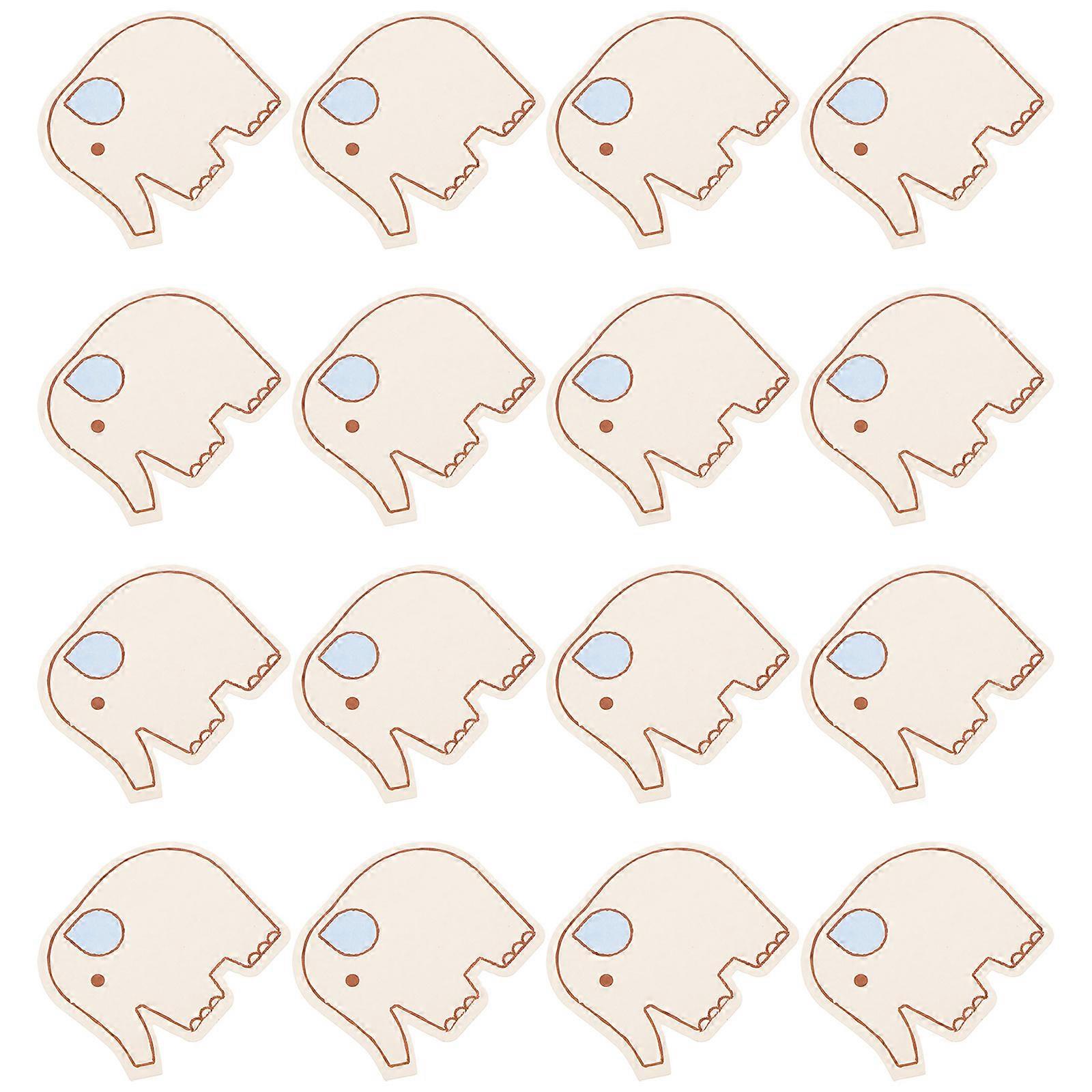 Mini Blank Cards Animal Memo Cards for Daily Notes 240Pcs Beige Paper