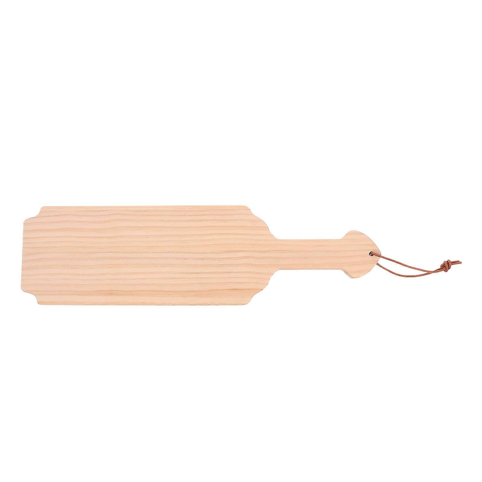 Unpainted Wood Paddle Cutouts Wooden Paddle Diy Activities Khaki 38.00X10.50X1.20CM Craft Projects 1Set